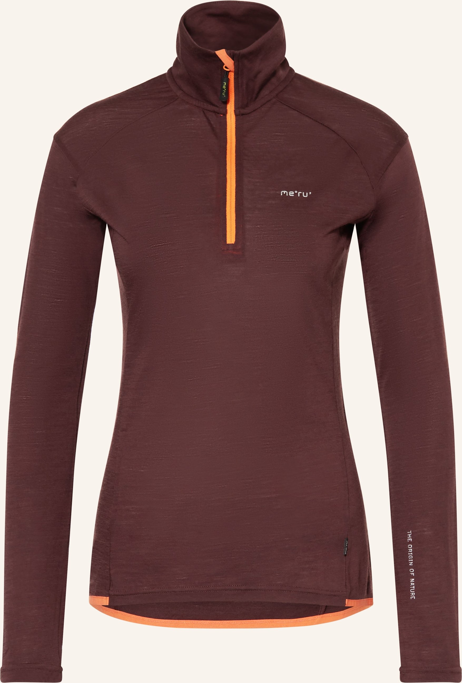 Me°Ru' Midlayer Vordingborg Mit Merinowolle grau