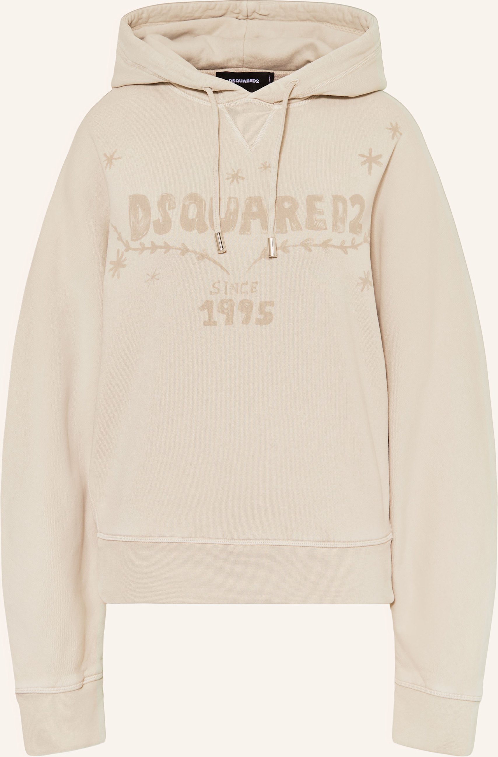 Thumbnail - dsquared2 Hoodie Field beige