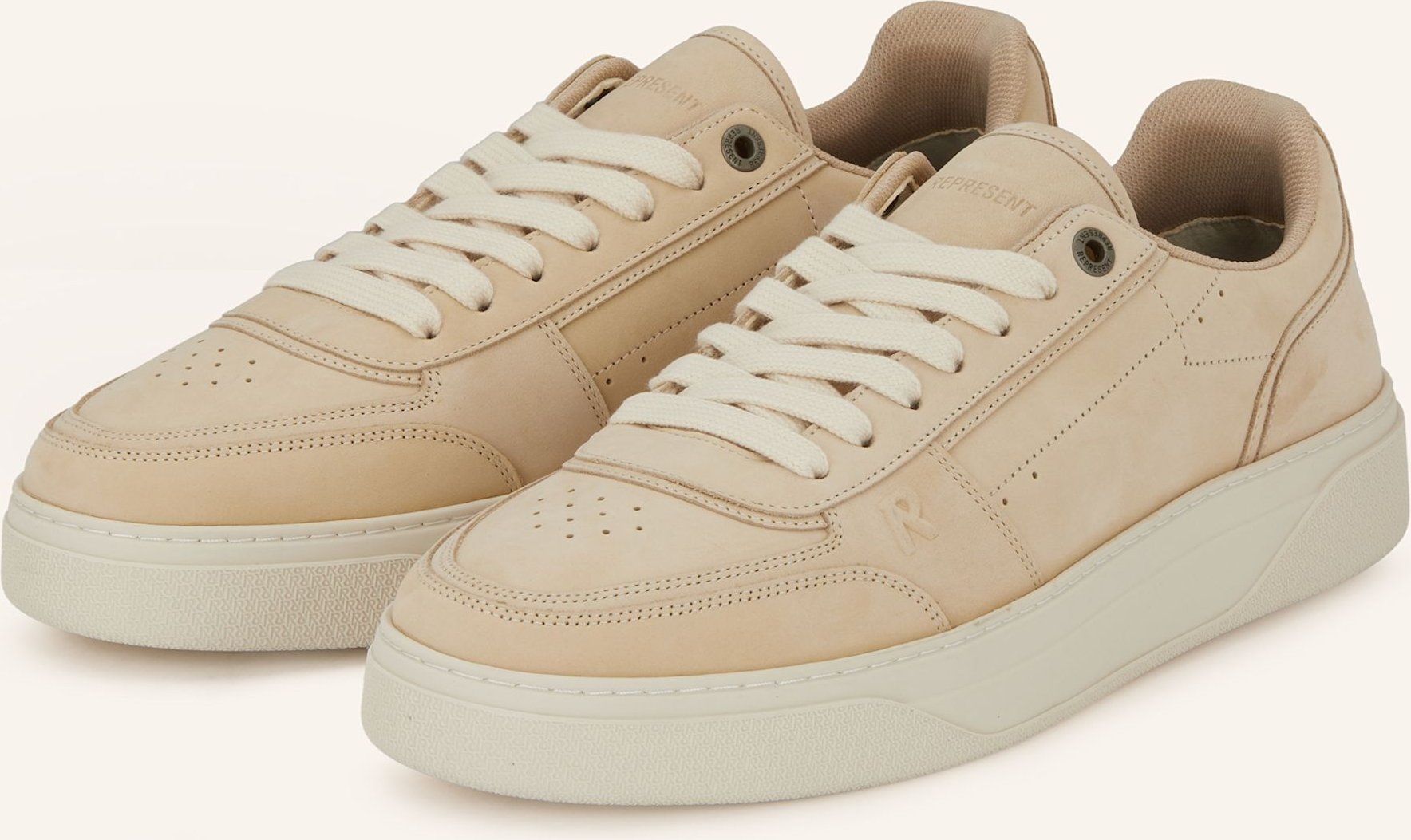 Thumbnail - Represent Sneaker Initial beige