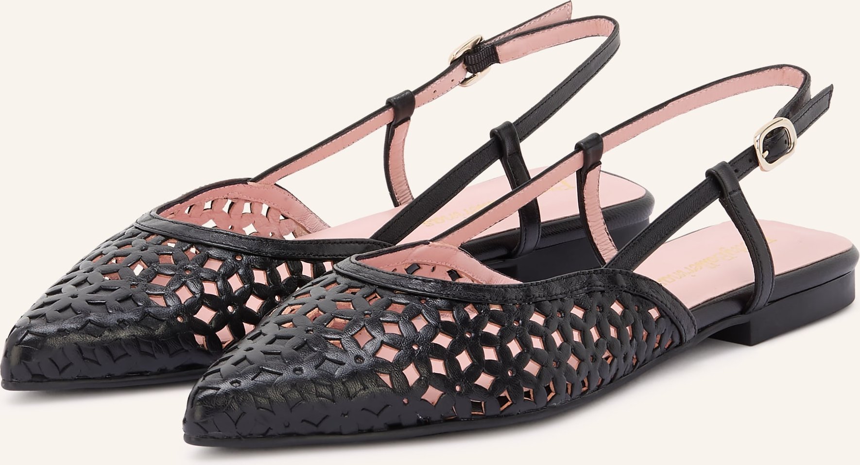 Pretty Ballerinas Slingballerinas schwarz