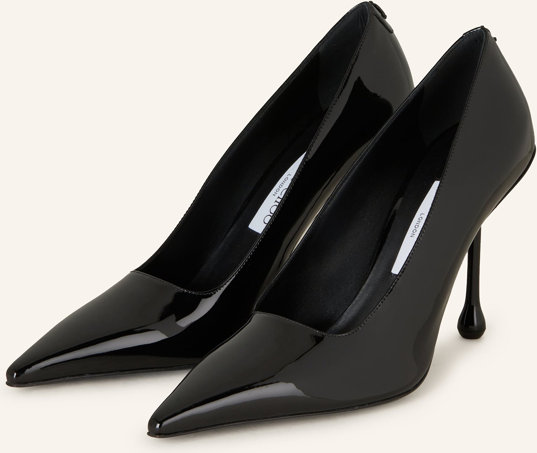 Jimmy Choo Lack-Pumps Ixia 95 schwarz
