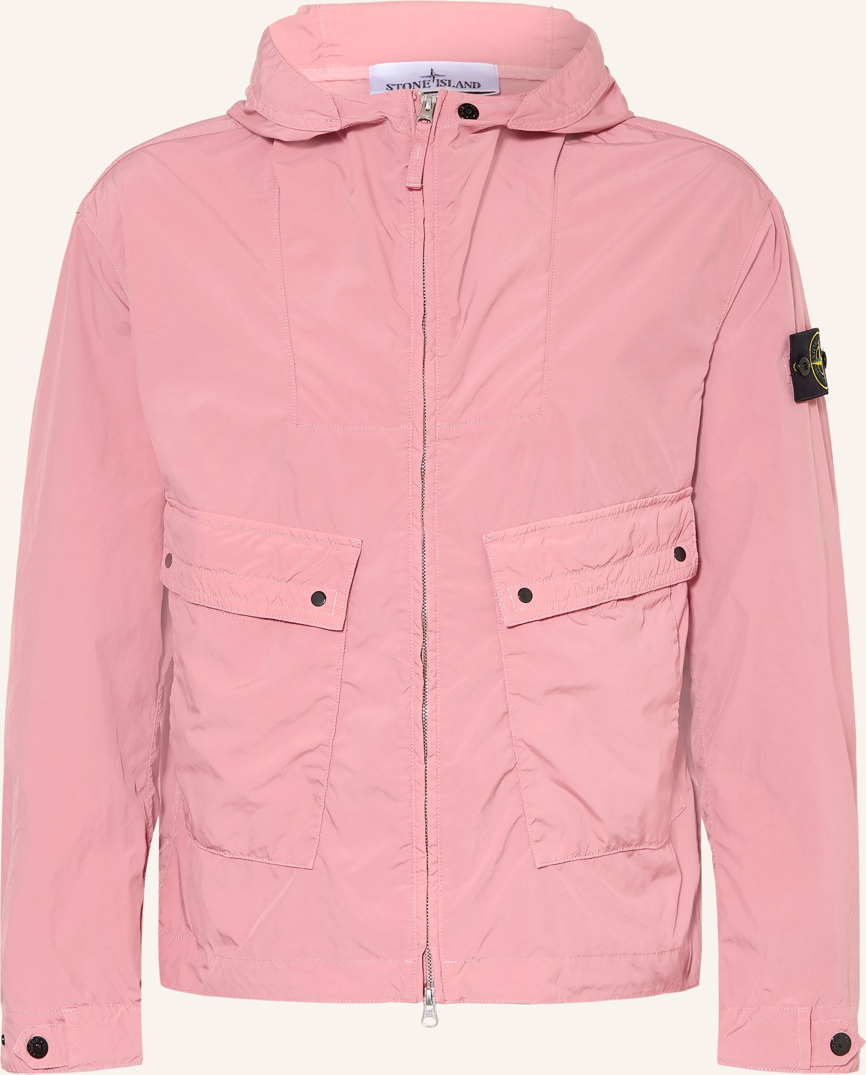 Stone Island Jacke rot