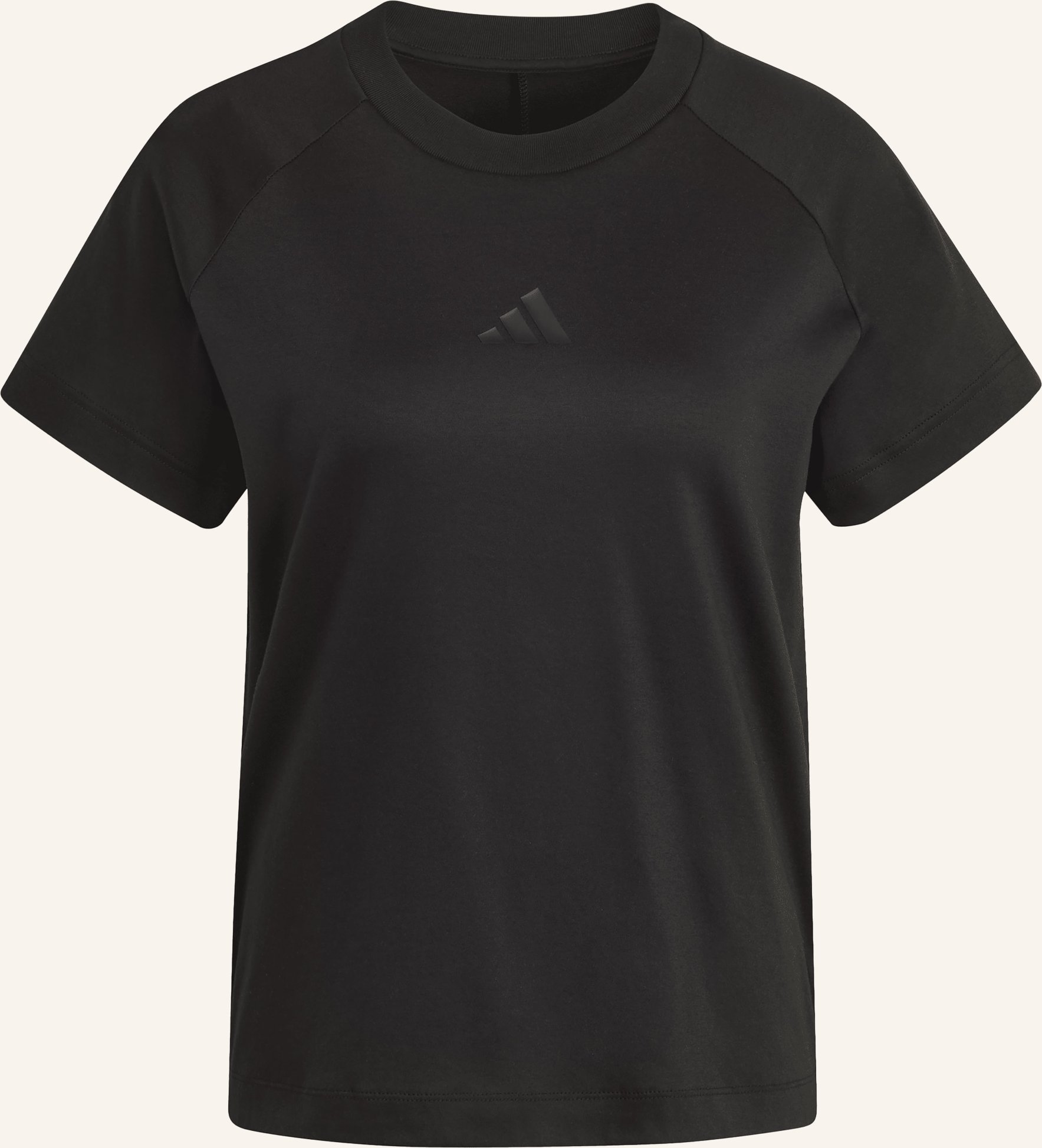Adidas T-Shirt Soft Lux schwarz