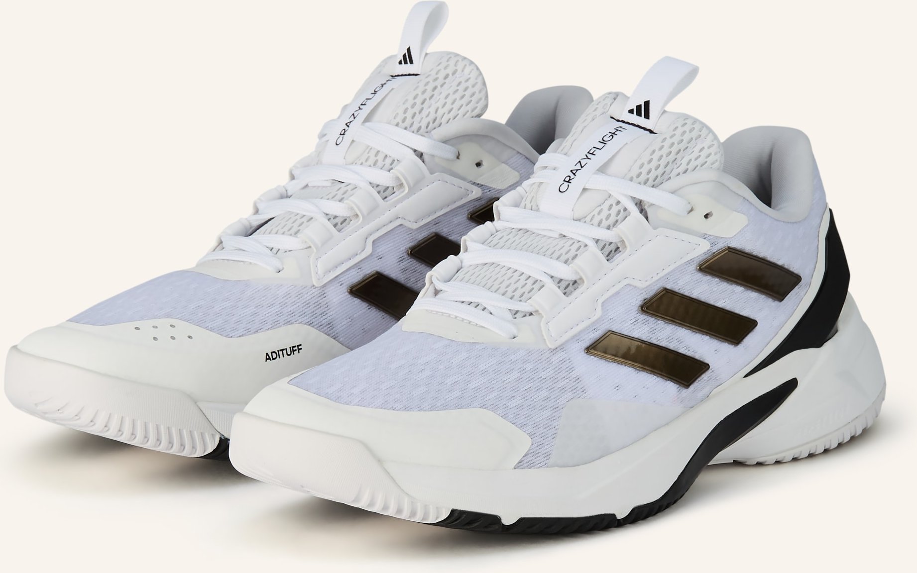 Adidas Indoorschuhe Crazyflight 6 weiss