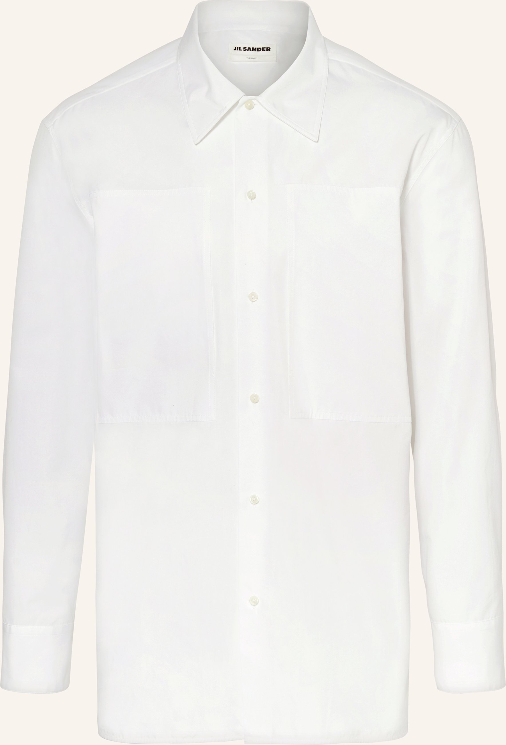 Jil Sander Hemd Tuesday A.M. Comfort Fit weiss