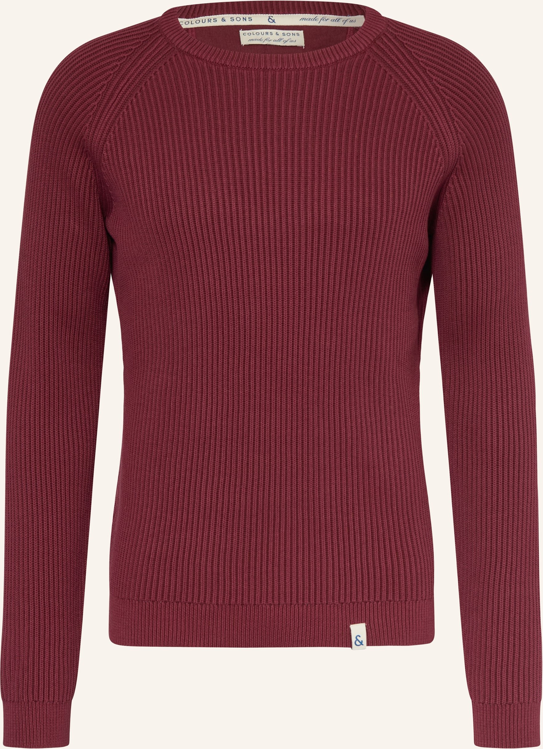 Colours & Sons Pullover rot