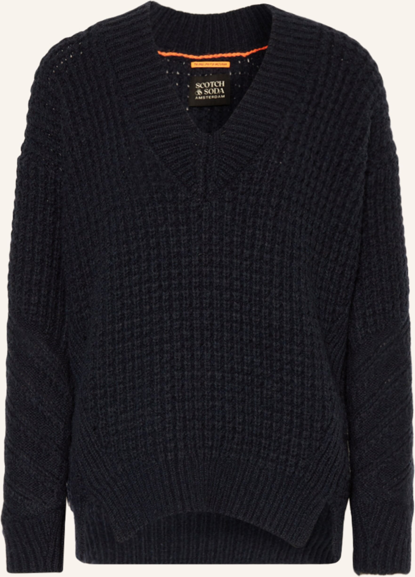 Scotch & Soda Oversized-Pullover blau