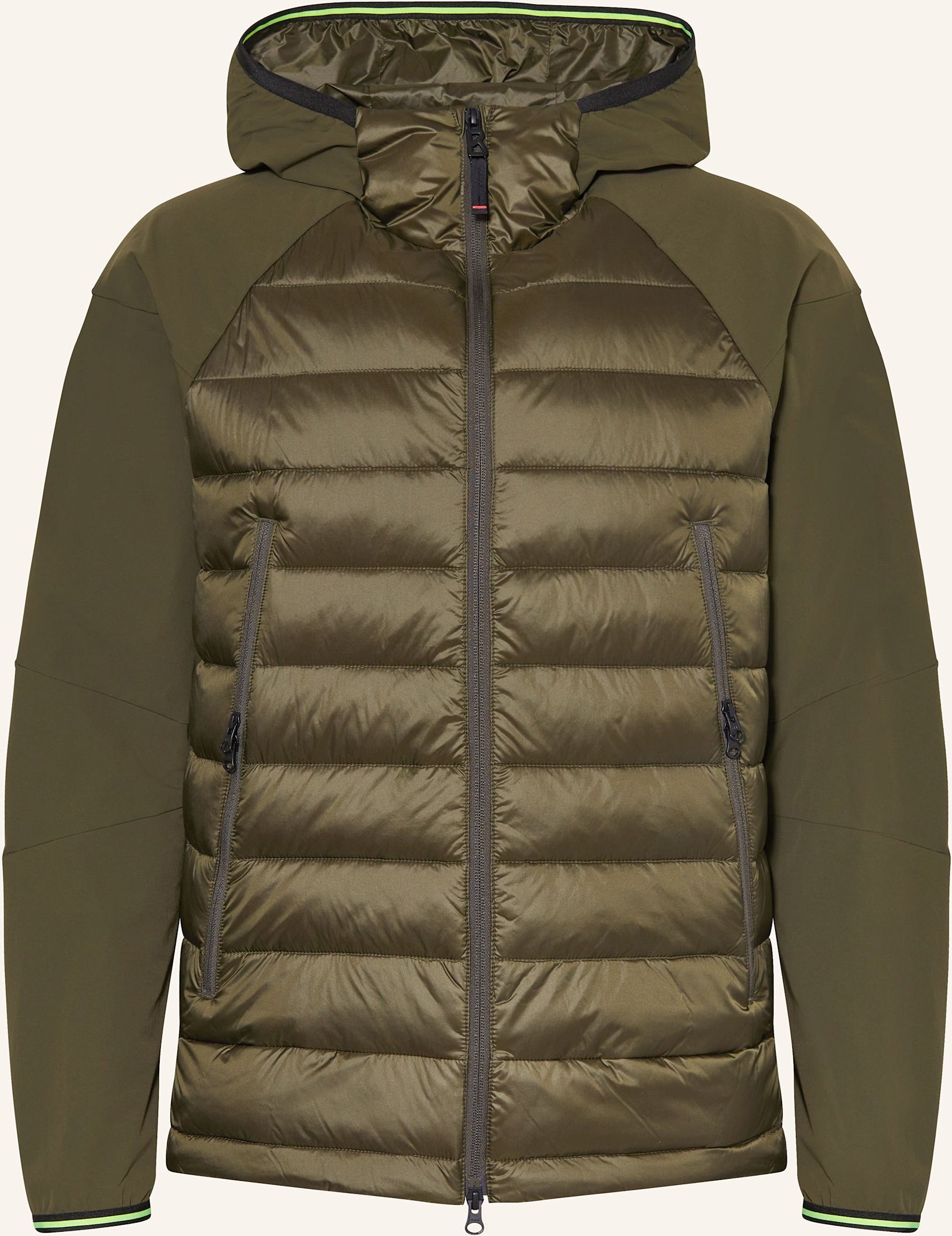 Fire+Ice Hybrid-Jacke Kegan gruen