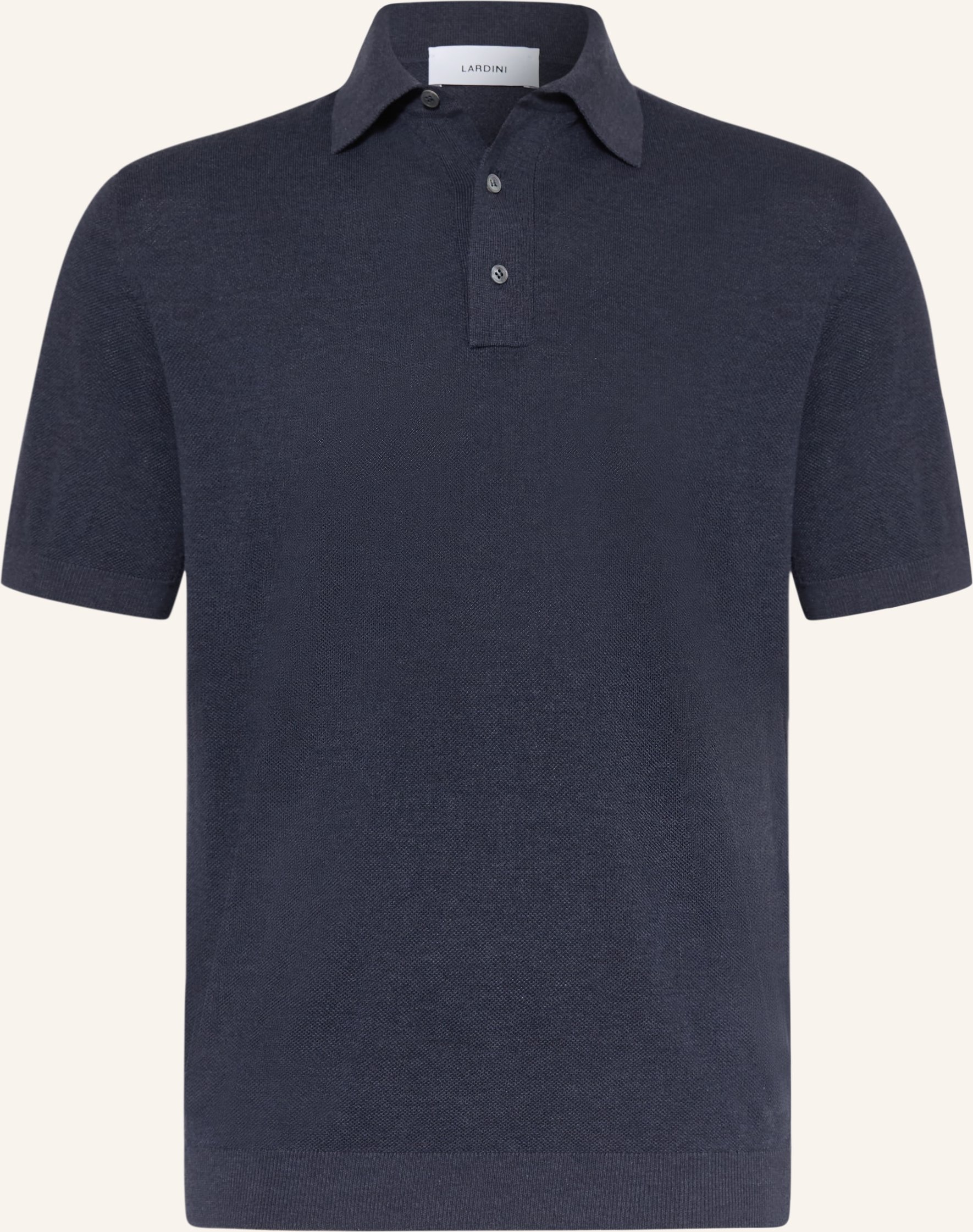 Lardini Piqué-Poloshirt blau