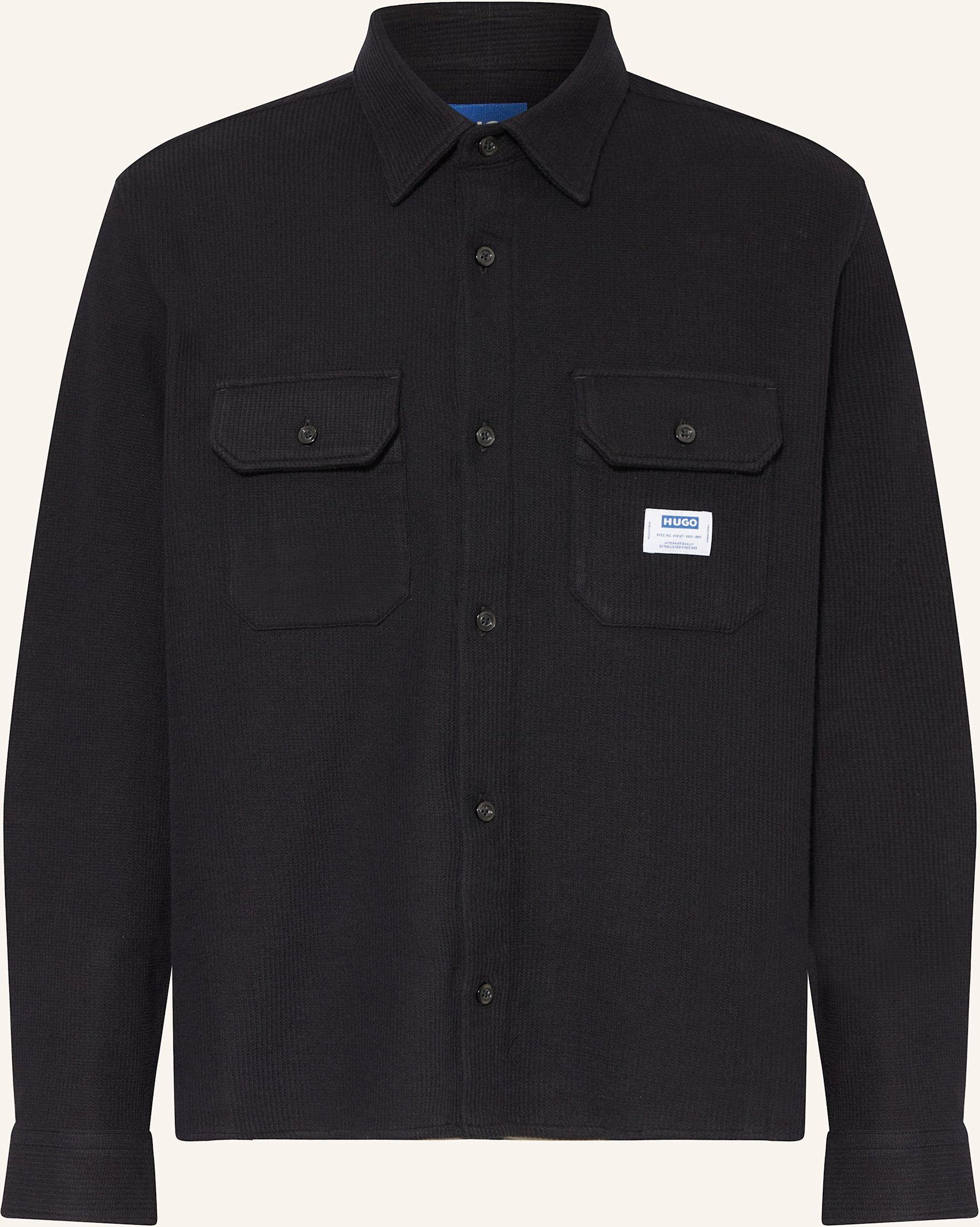 Hugo Blue Overshirt Ekynone schwarz