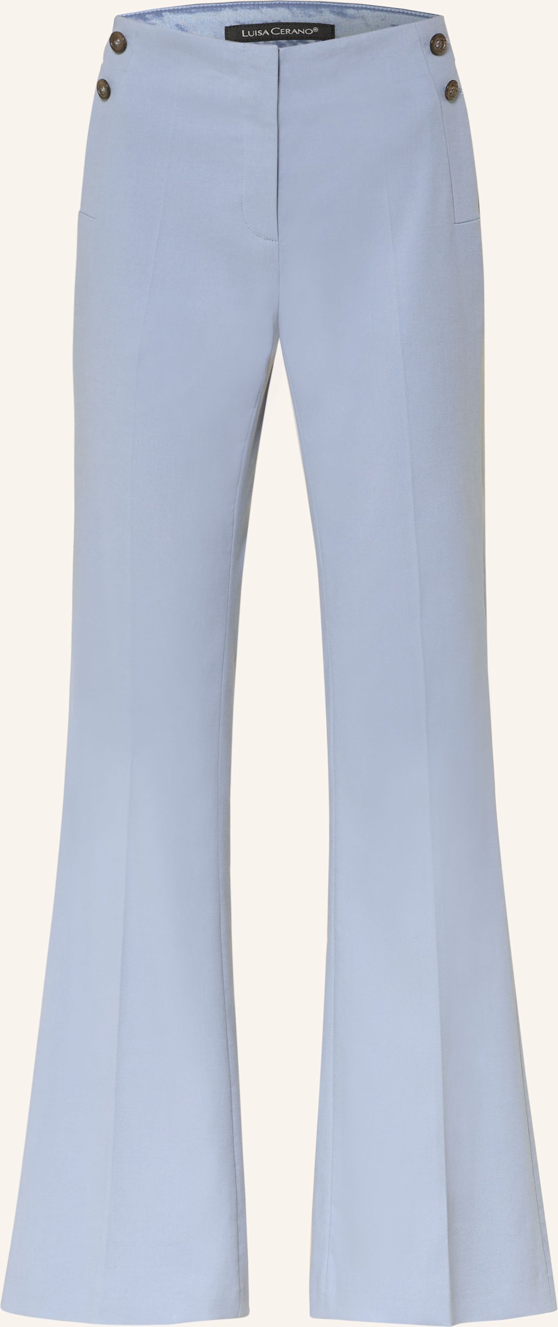 Luisa Cerano Bootcut-Hose blau