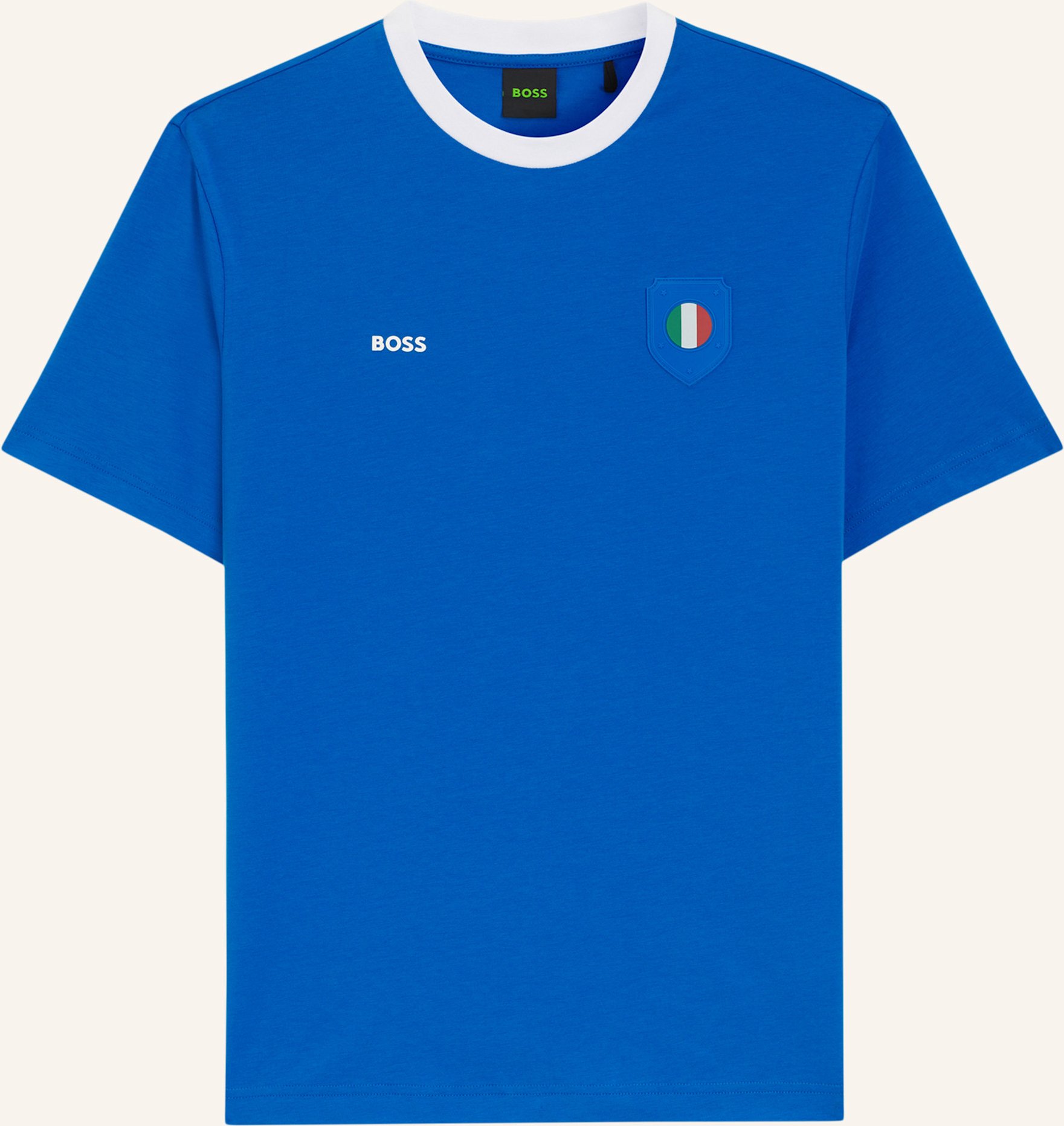 Boss T-Shirt Ts_Bb Bc Lux Tee Regular Fit blau