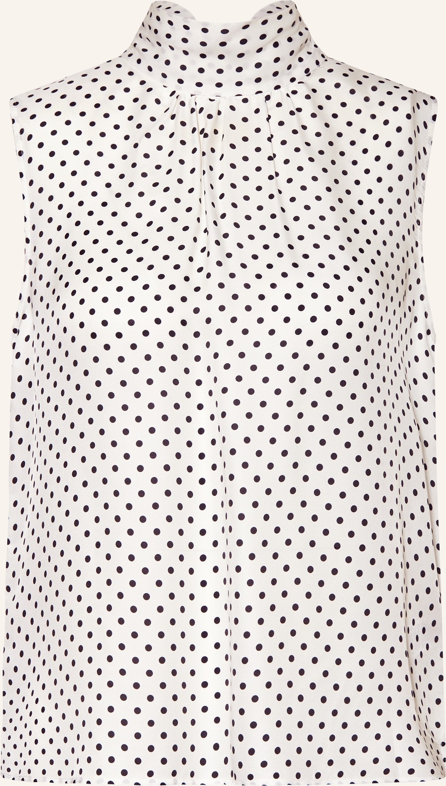 Darling Harbour Schluppenbluse Mit Seide weiss