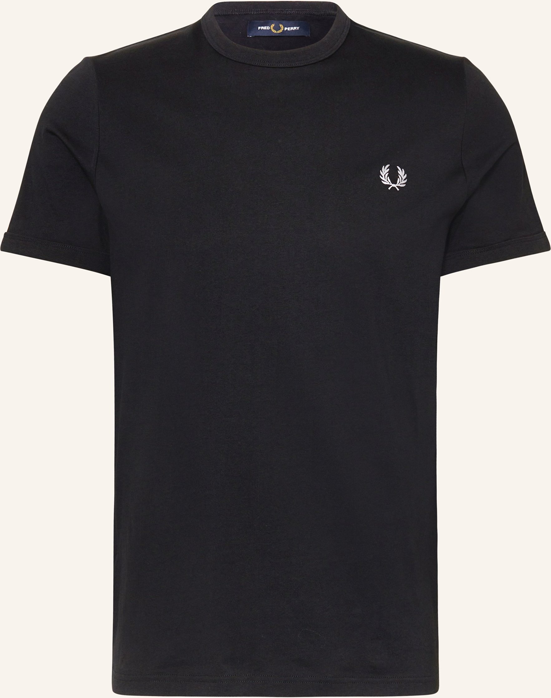 Thumbnail - Fred Perry T-Shirt schwarz