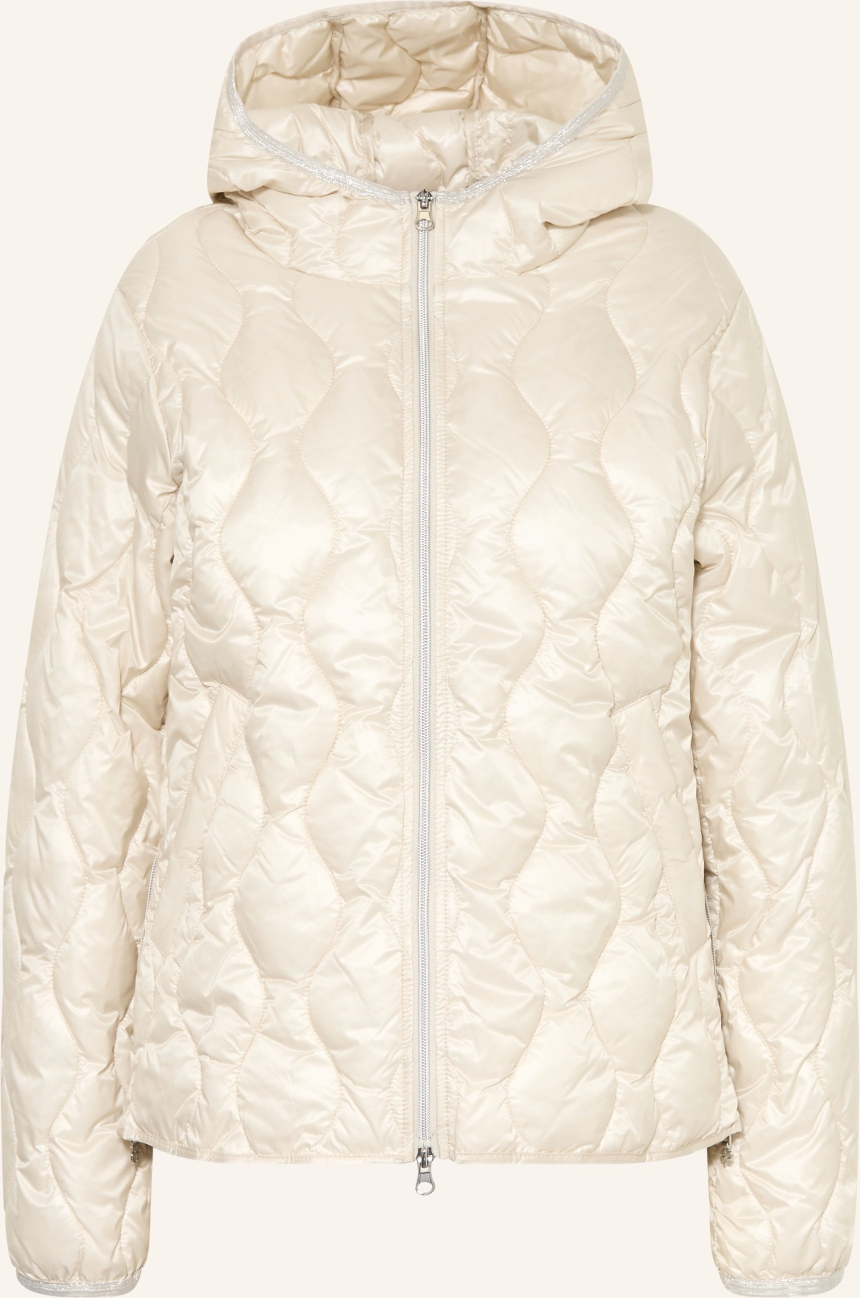 Cartoon Steppjacke beige