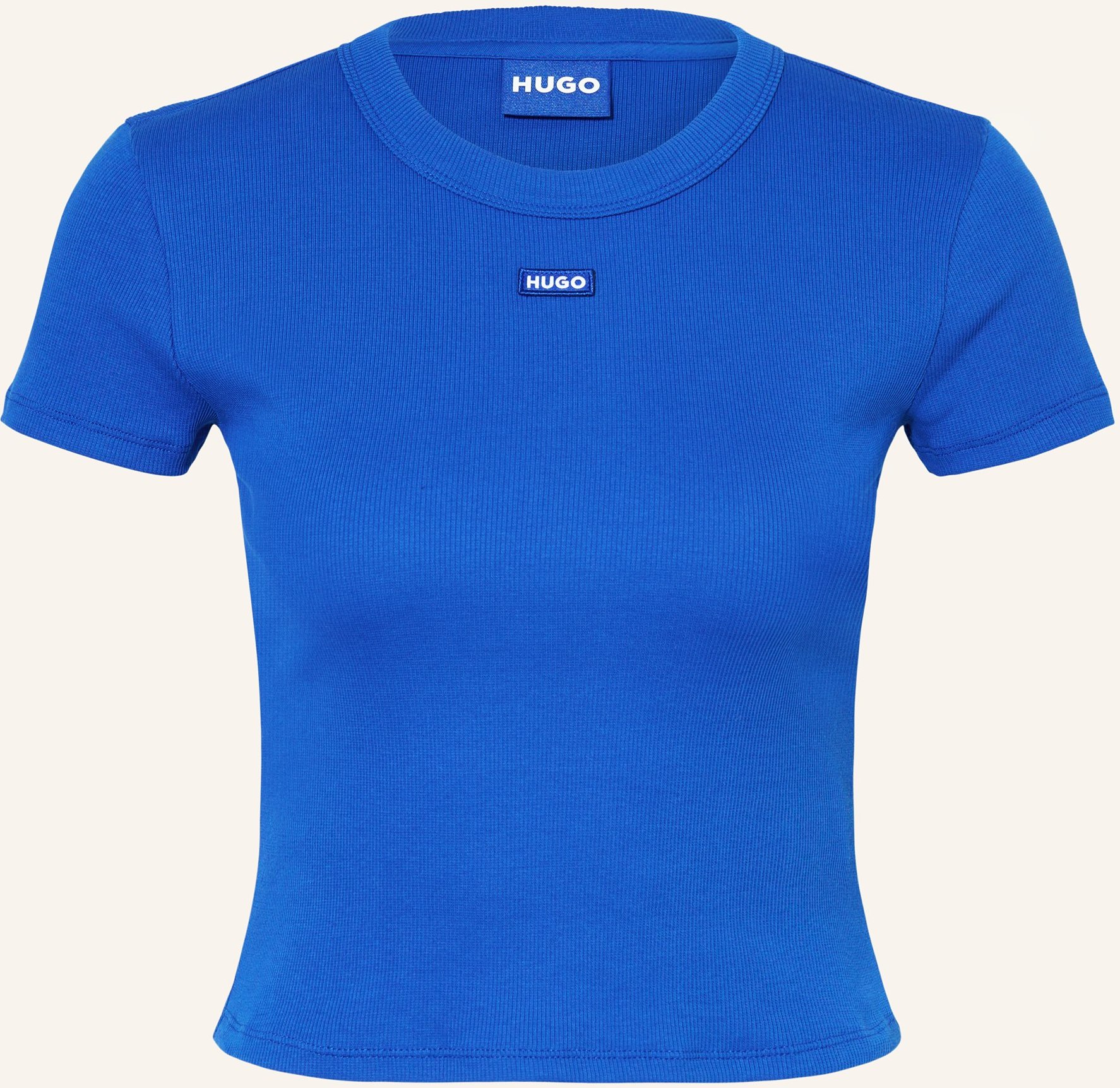Thumbnail - Hugo Cropped-Shirt blau