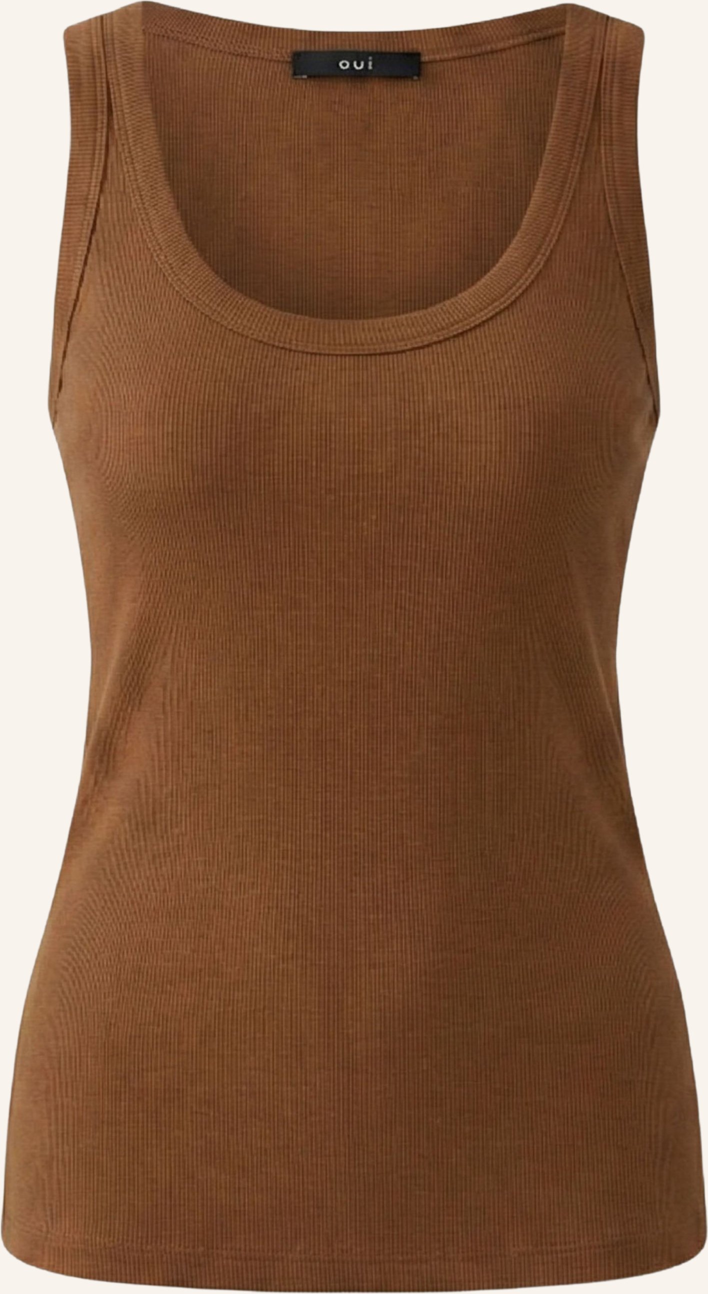 Oui Top braun