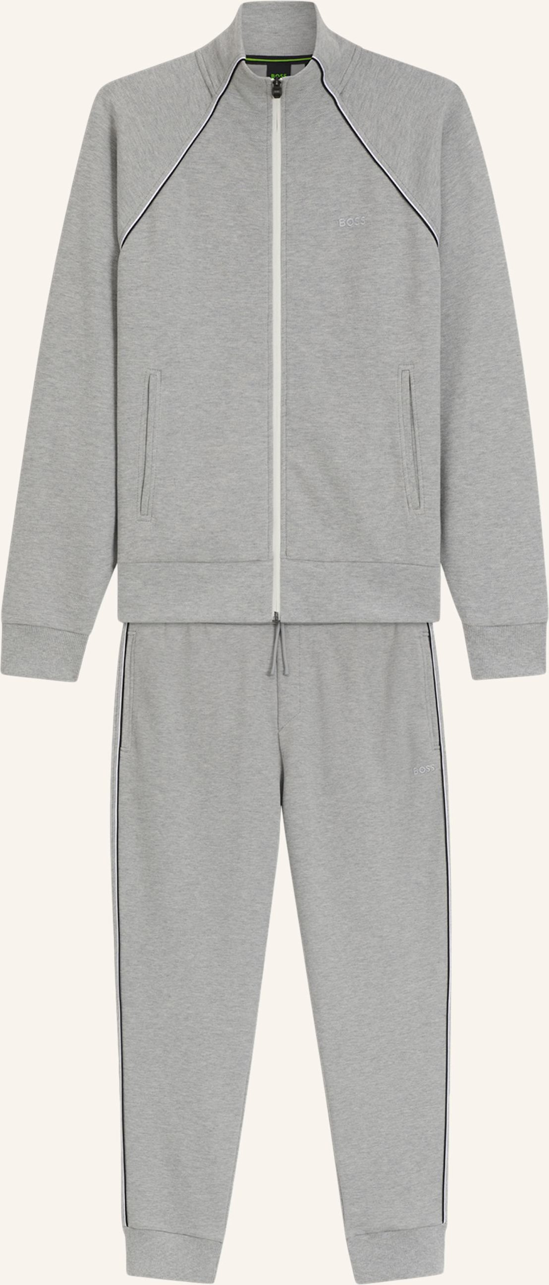 Boss Sweatshirt Sw_Tracksuit Set Regular Fit silber