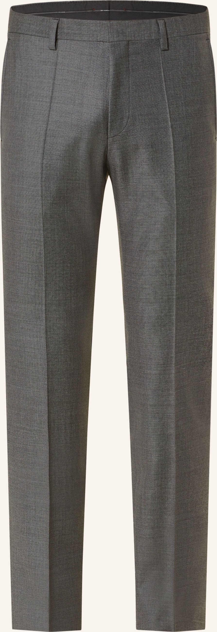 Roy Robson Anzughose Slim Fit grau