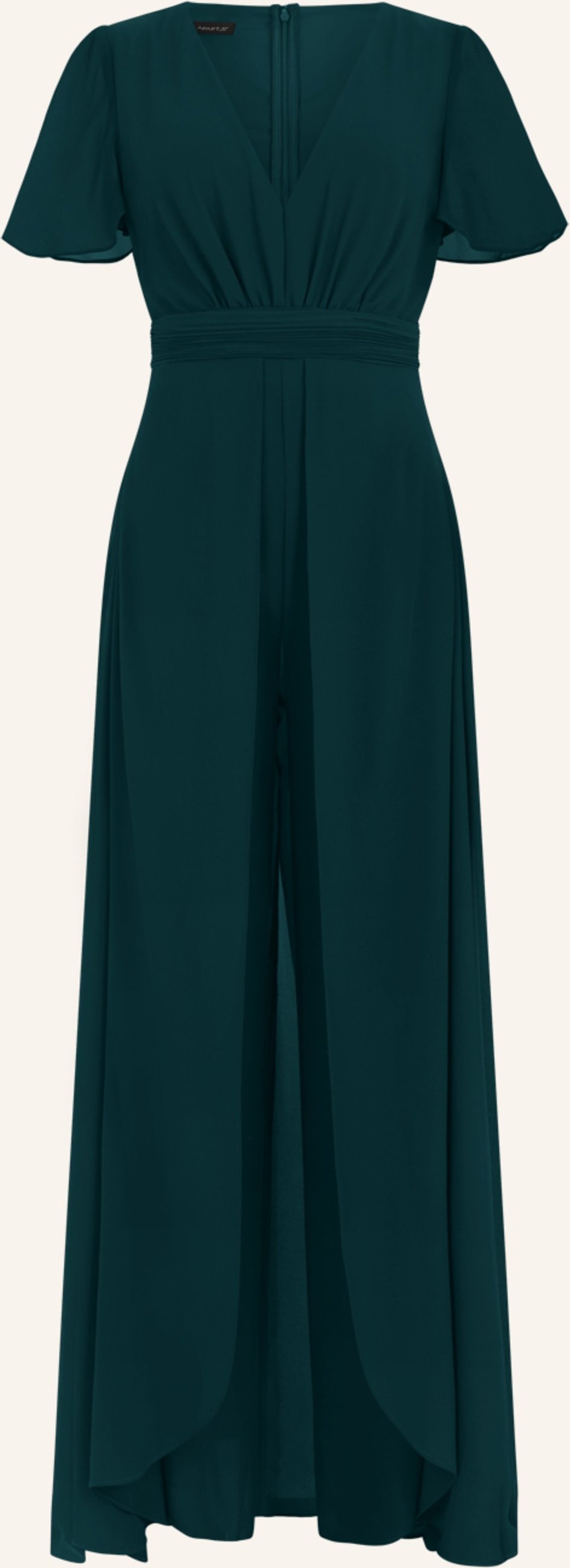 Apart Jumpsuit Mit Volants gruen