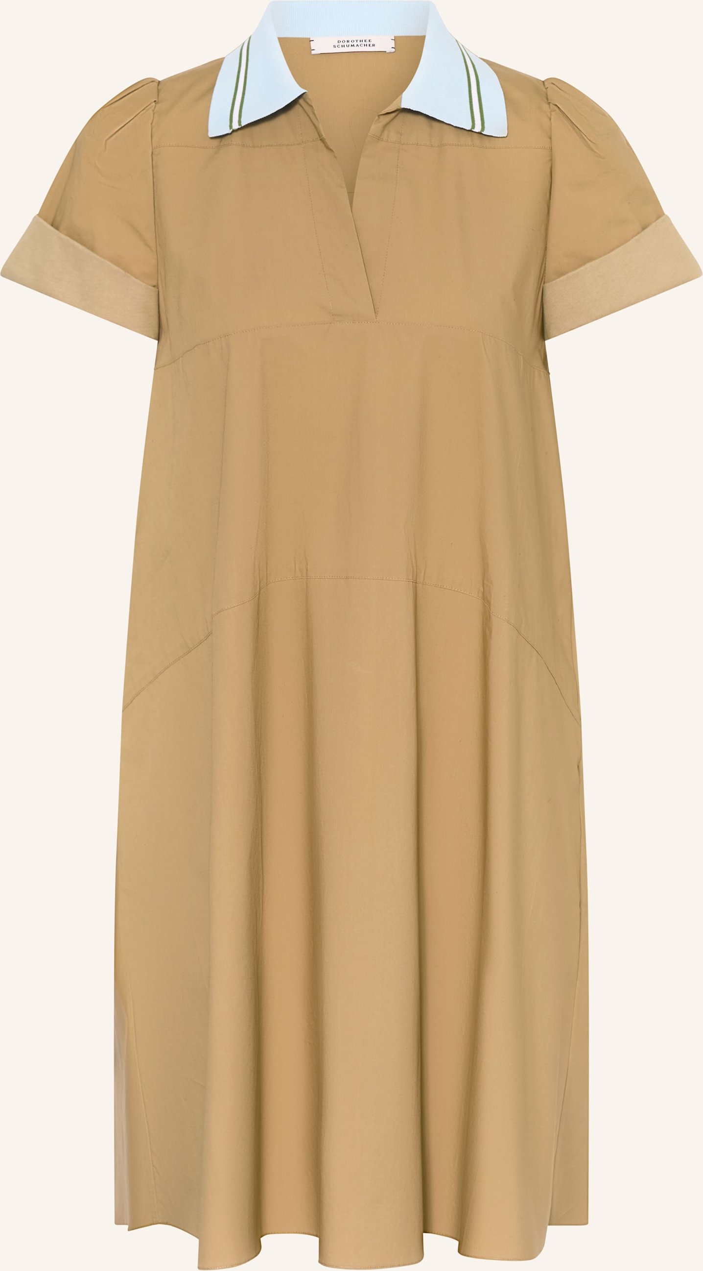 Dorothee Schumacher Kleid Poplin Power beige