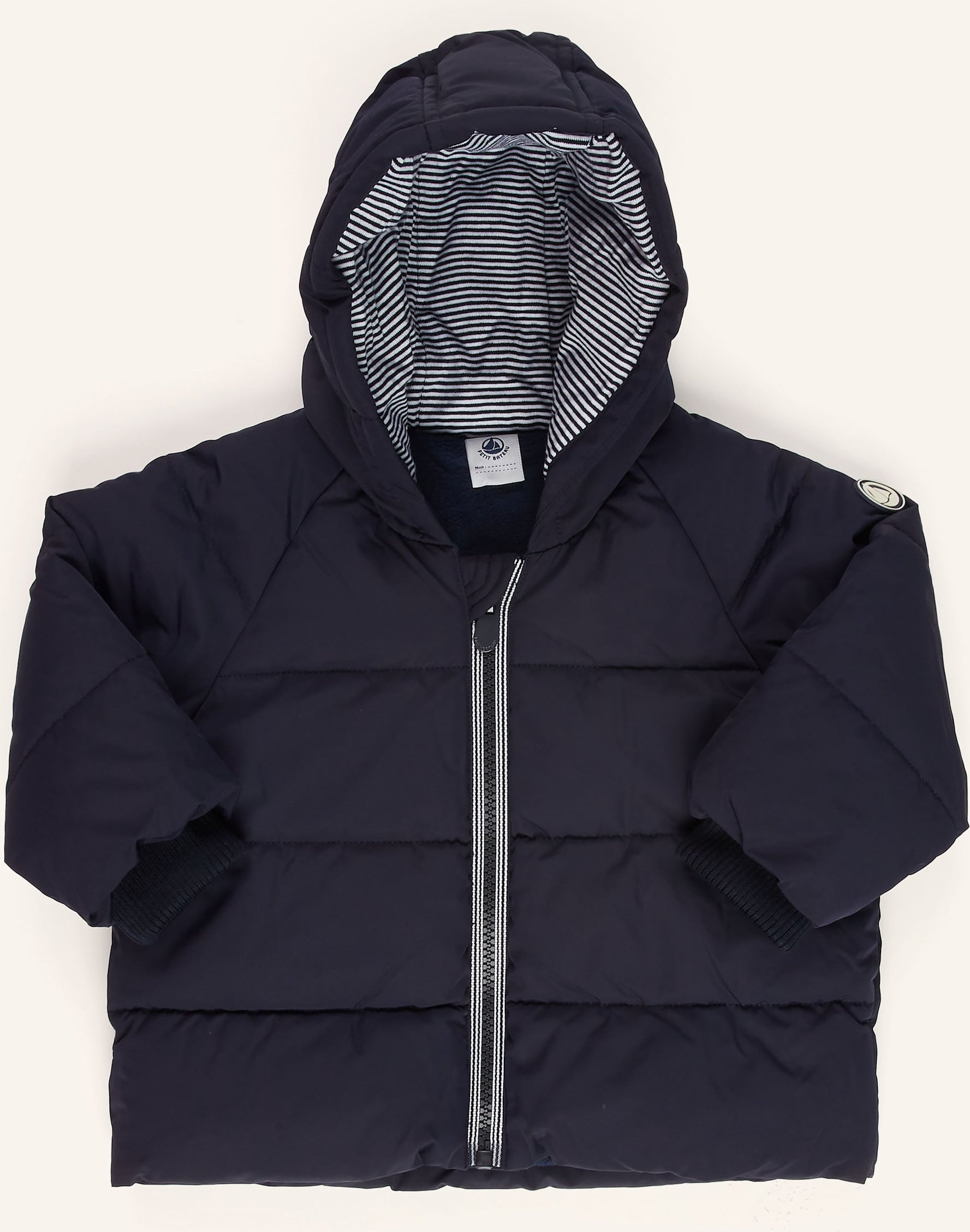 Petit Bateau Steppjacke blau