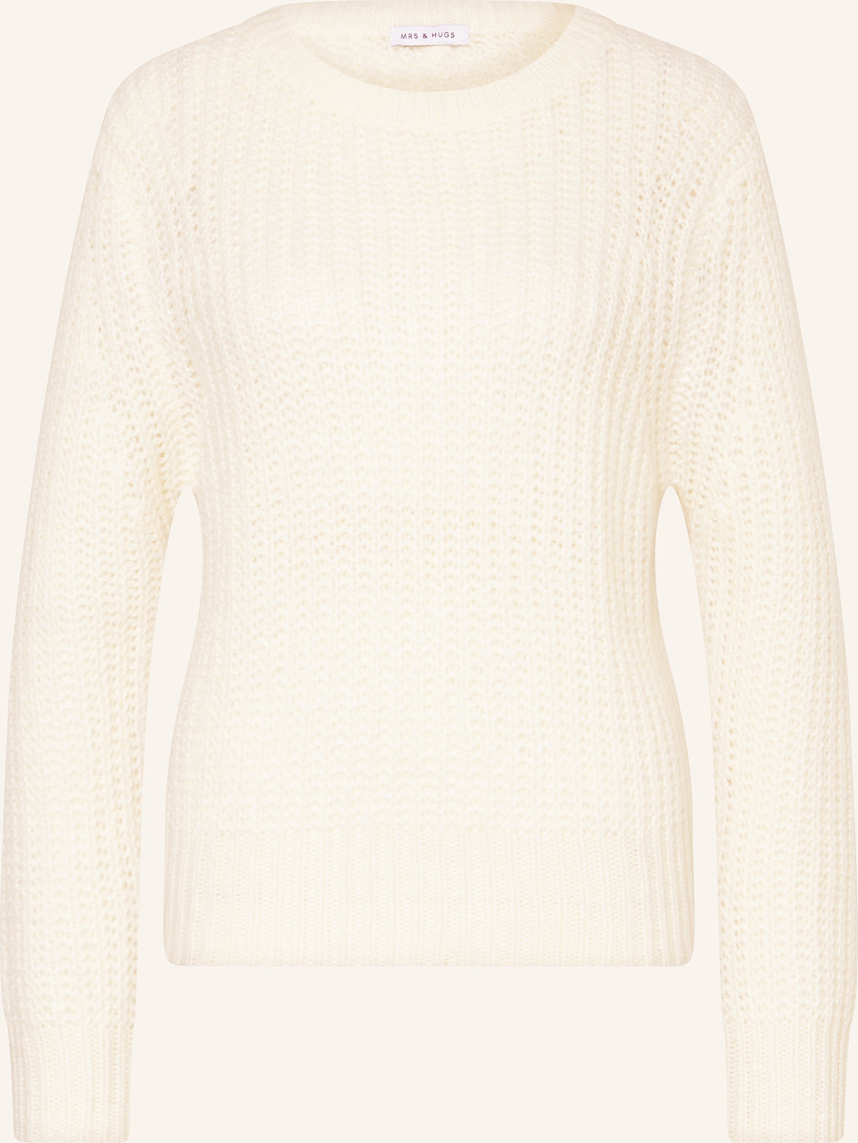 Mrs & Hugs Pullvoer weiss