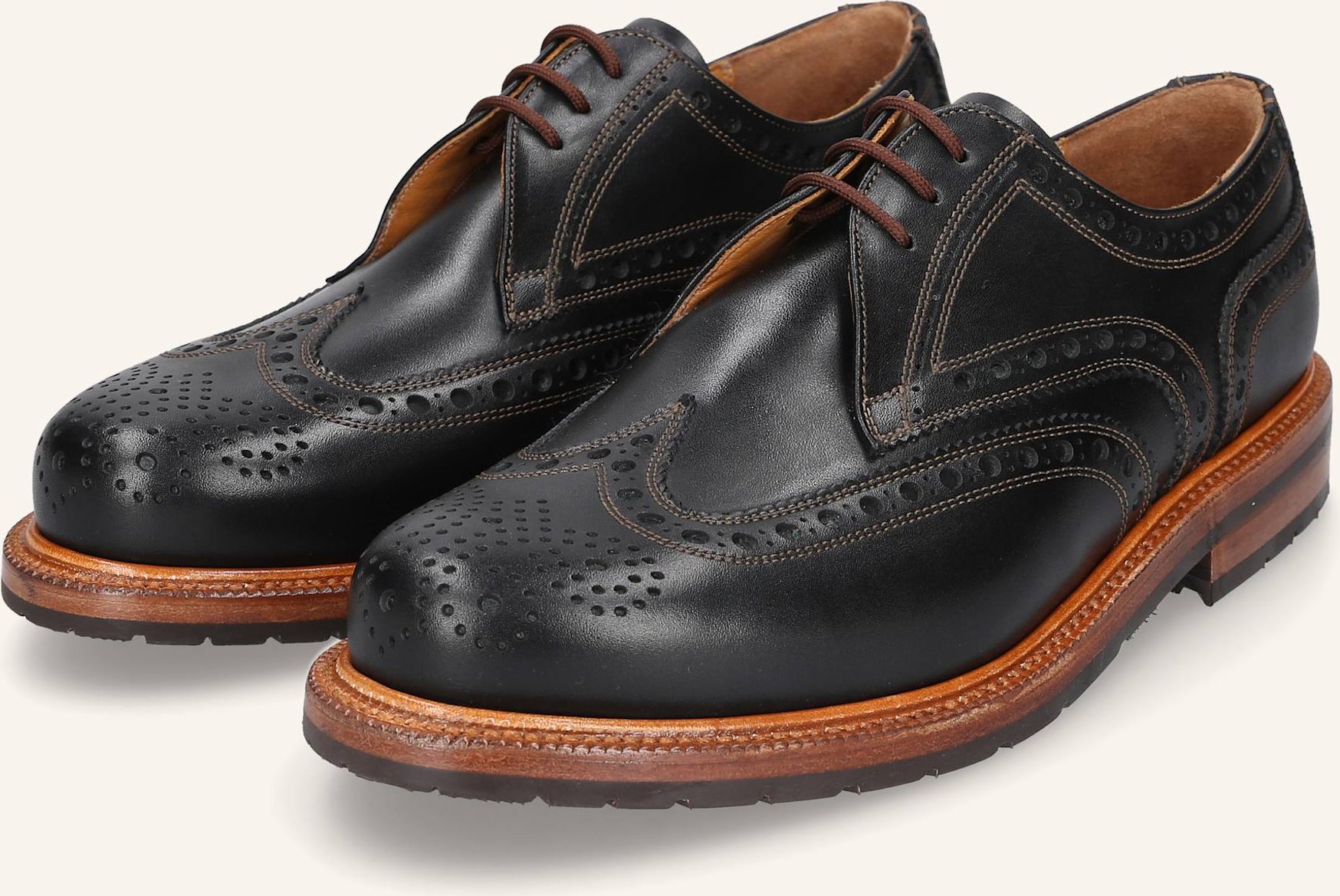 Heinrich Dinkelacker Schnürer Janosh K Full-Brogue Fc schwarz