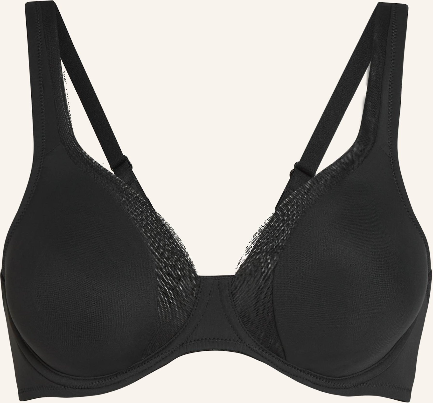 Hunkemöller Bügel-Bh Mesh schwarz