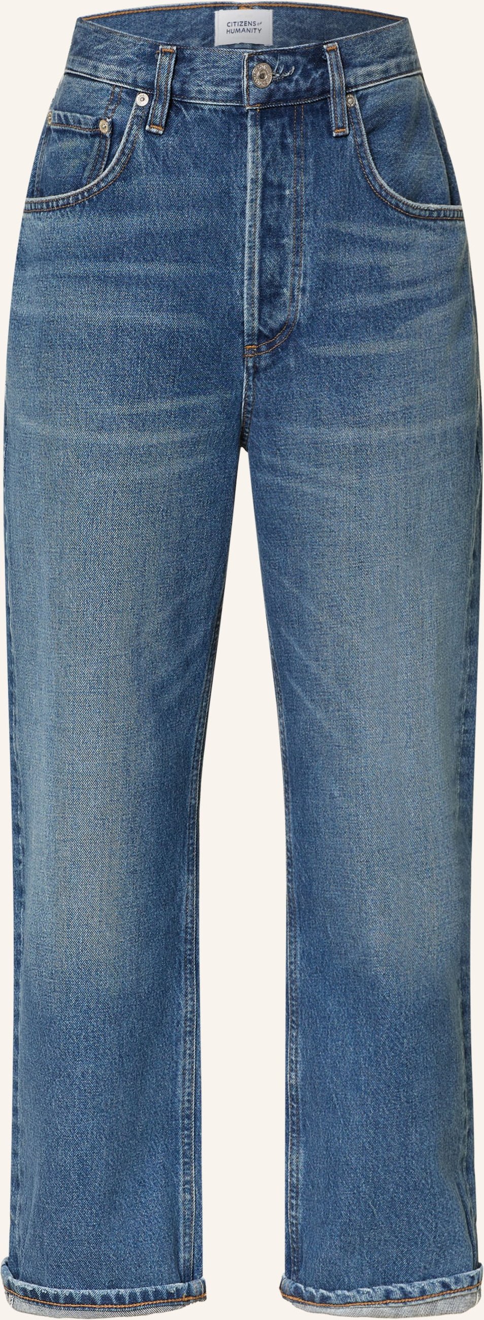 Citizens Of Humanity Cropped Jeans Dahlia blau