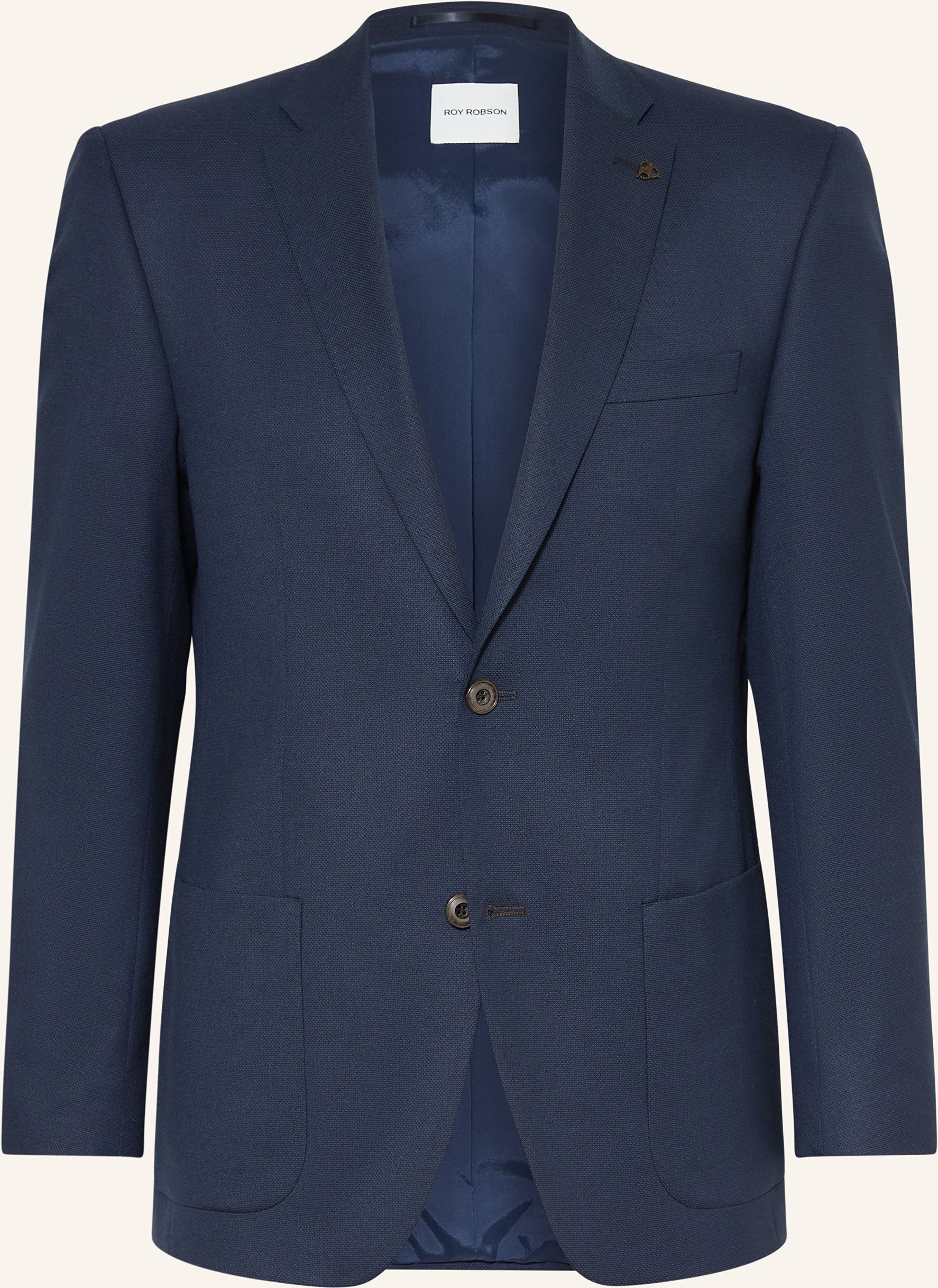 Roy Robson Anzugsakko Regular Fit blau