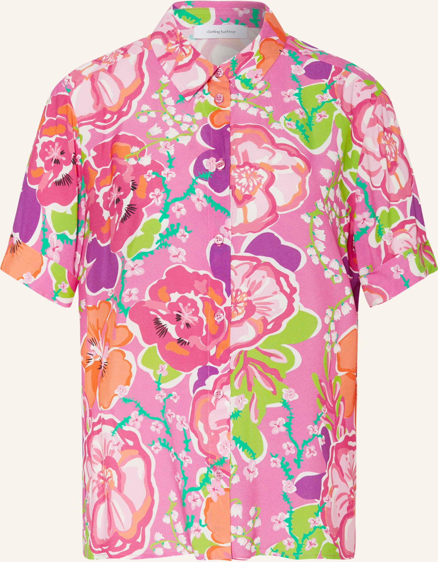 Darling Harbour Hemdbluse pink
