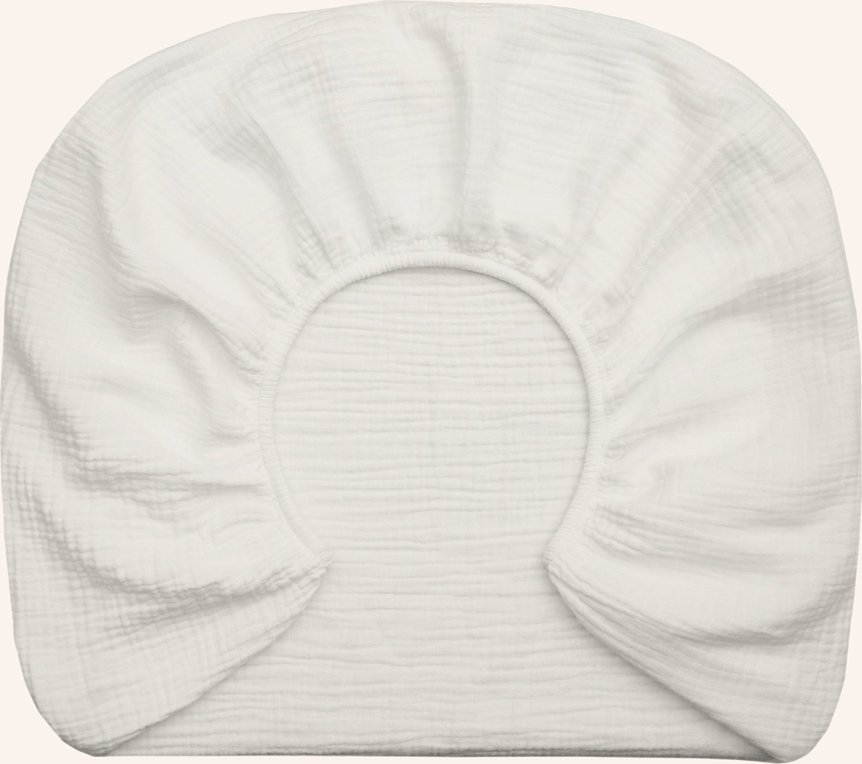 Royfort Spannbettlaken Musselin beige