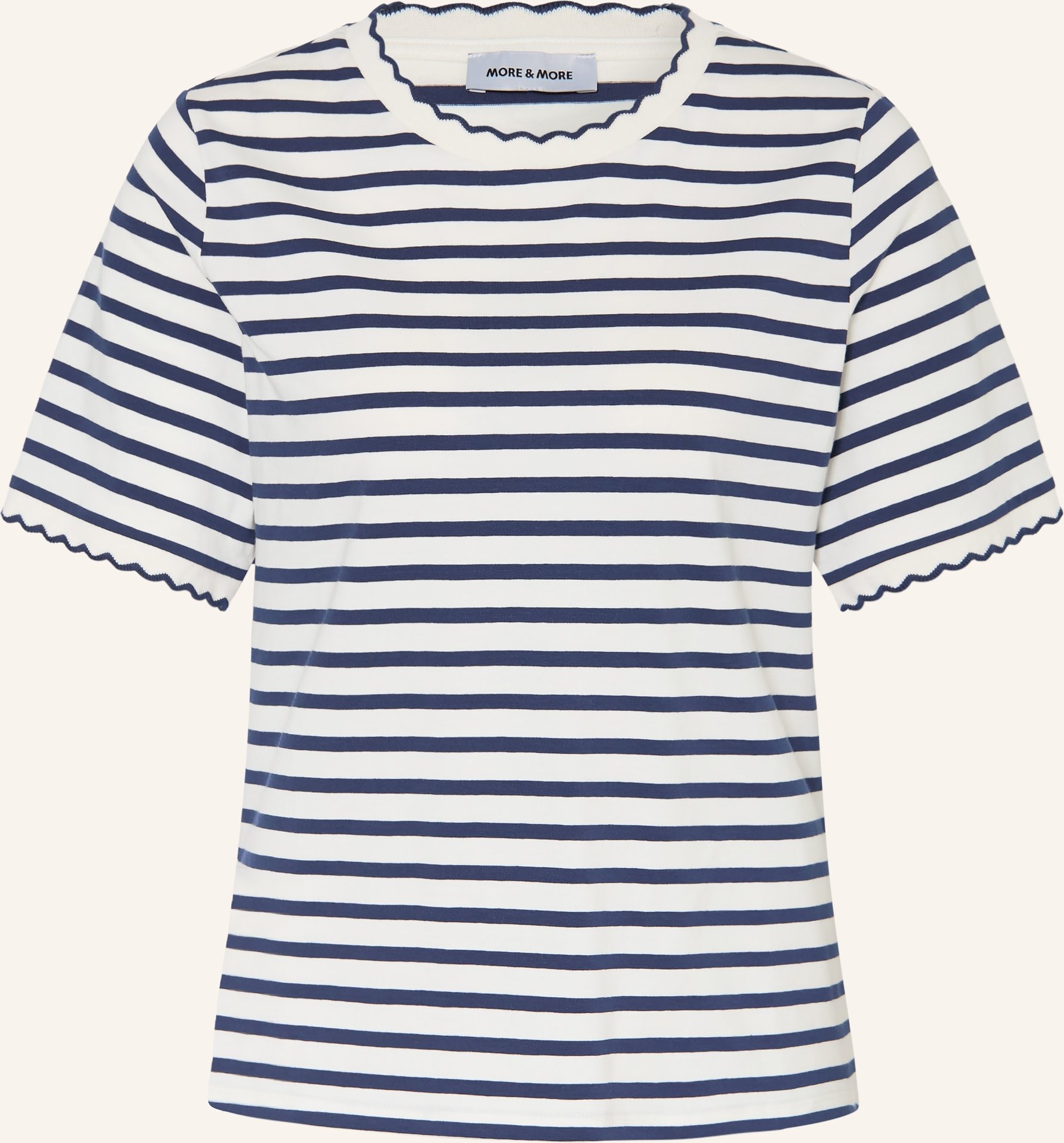 More & More T-Shirt blau