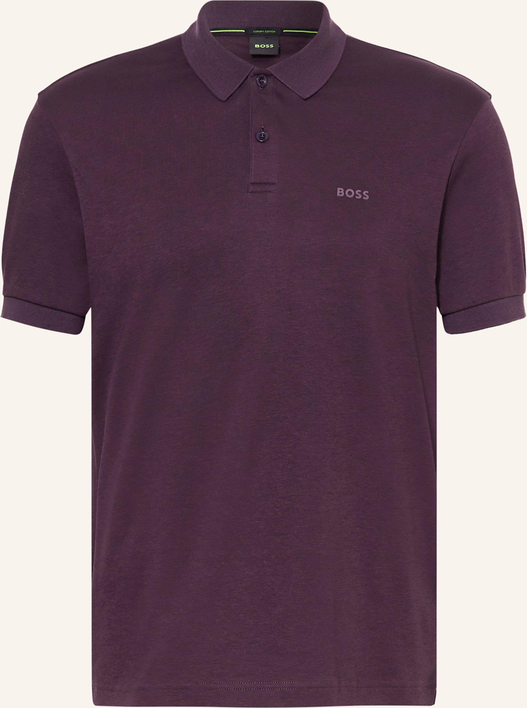 Boss Jersey-Poloshirt Pio Regular Fit lila