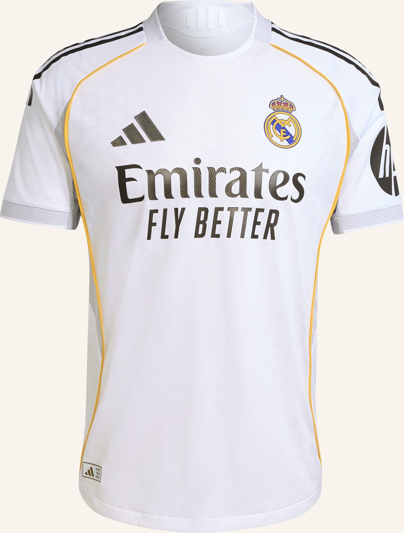 Adidas Real Madrid 25/26 Heimtrikot Authentic Jersey weiss