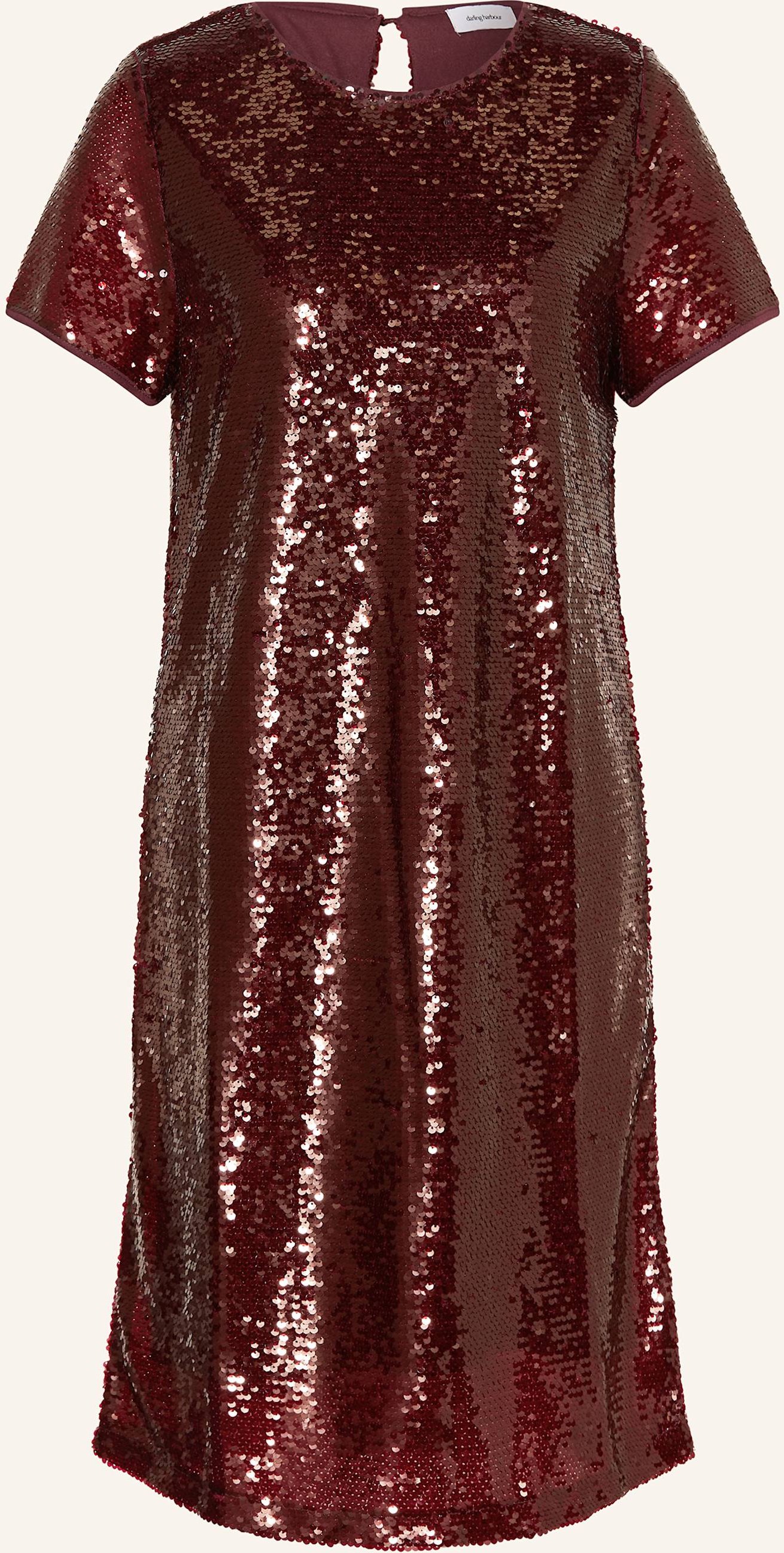 Thumbnail - Darling Harbour Kleid Mit Pailletten rot