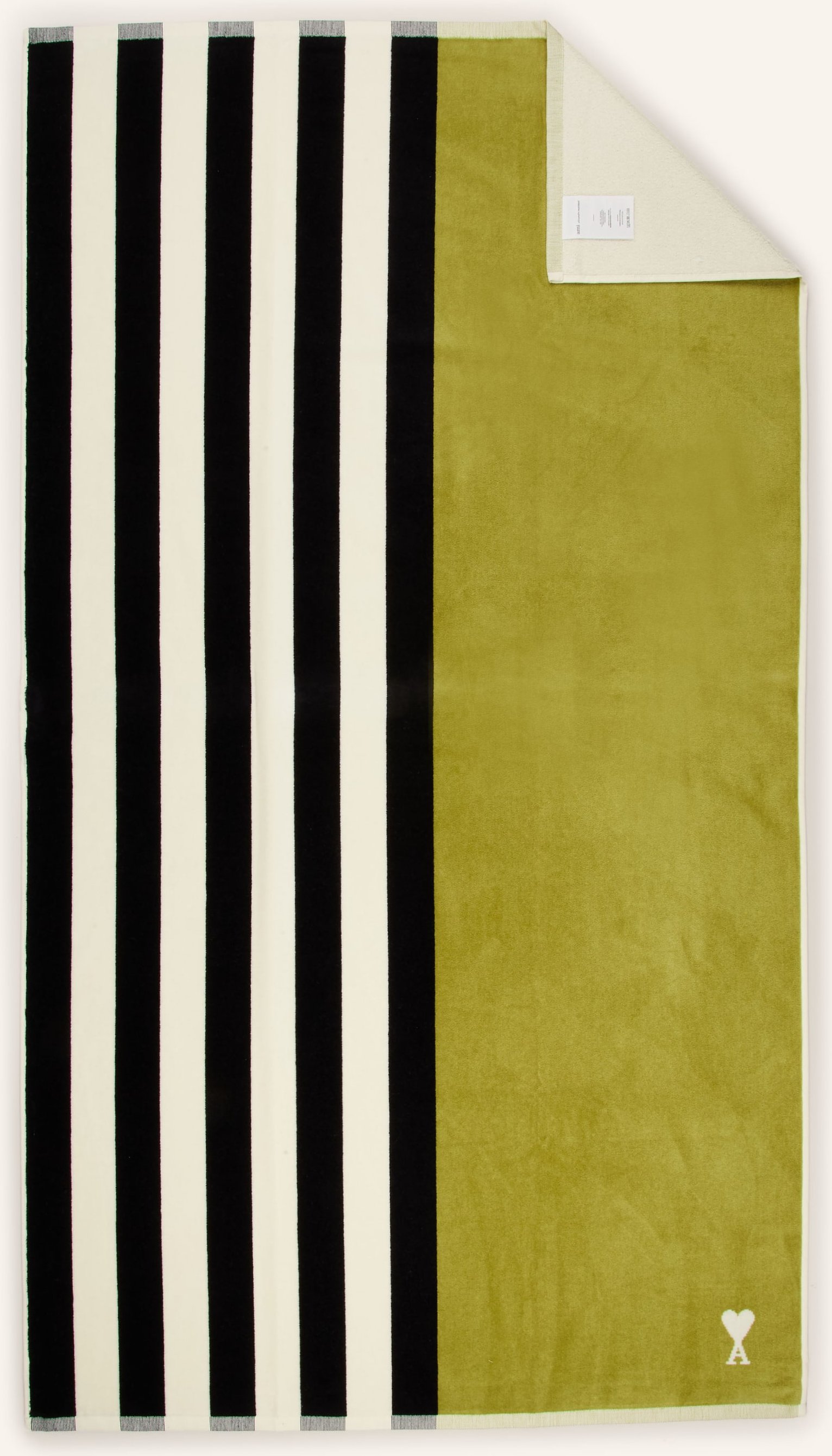 Ami Paris Duschtuch Little Ami De Coeur gruen