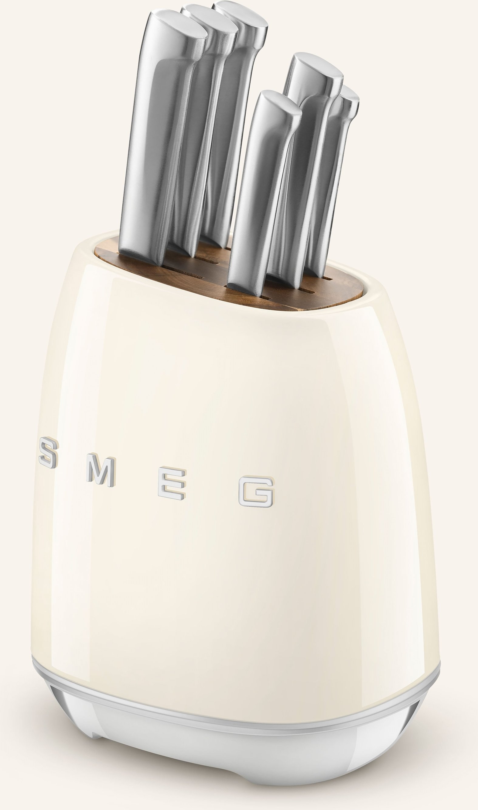 Thumbnail - Smeg 7-Tlg. Messerblock kbsf02 weiss