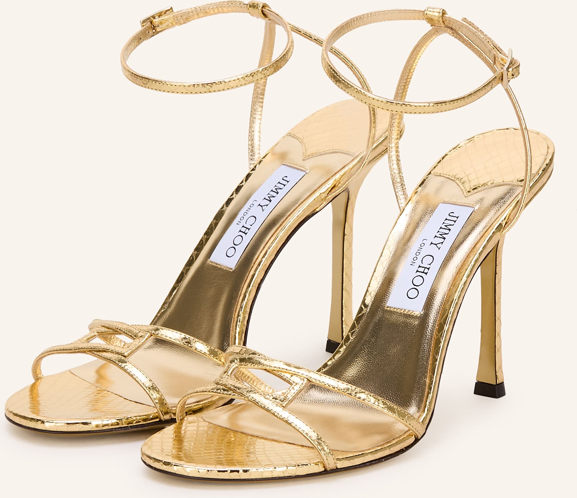 Thumbnail - Jimmy Choo Sandaletten 1998 Leo 100 gold