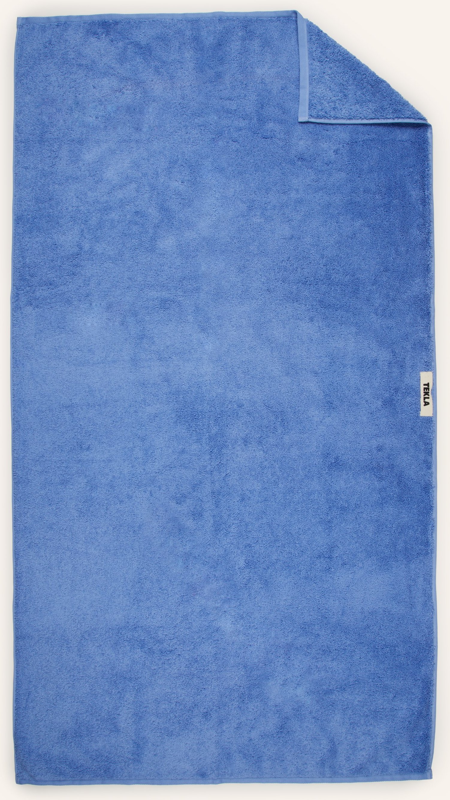 Tekla Duschtuch blau