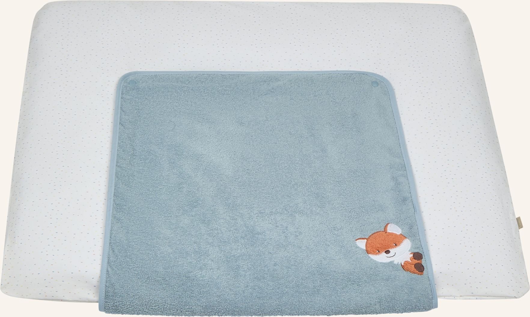 Sterntaler Wickelauflagenbezug Filou blau