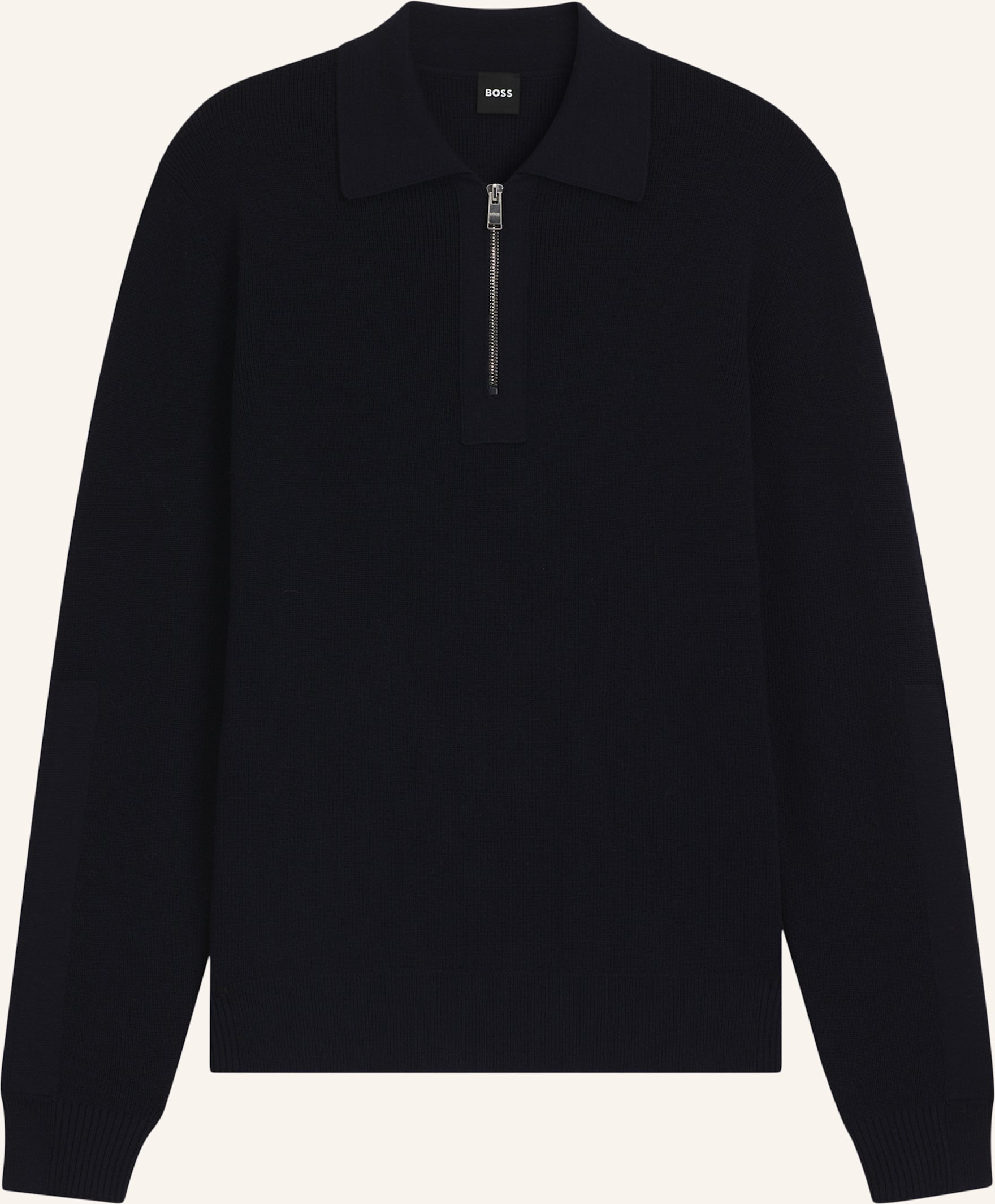 Boss Pullover P-Ulando Regular Fit blau