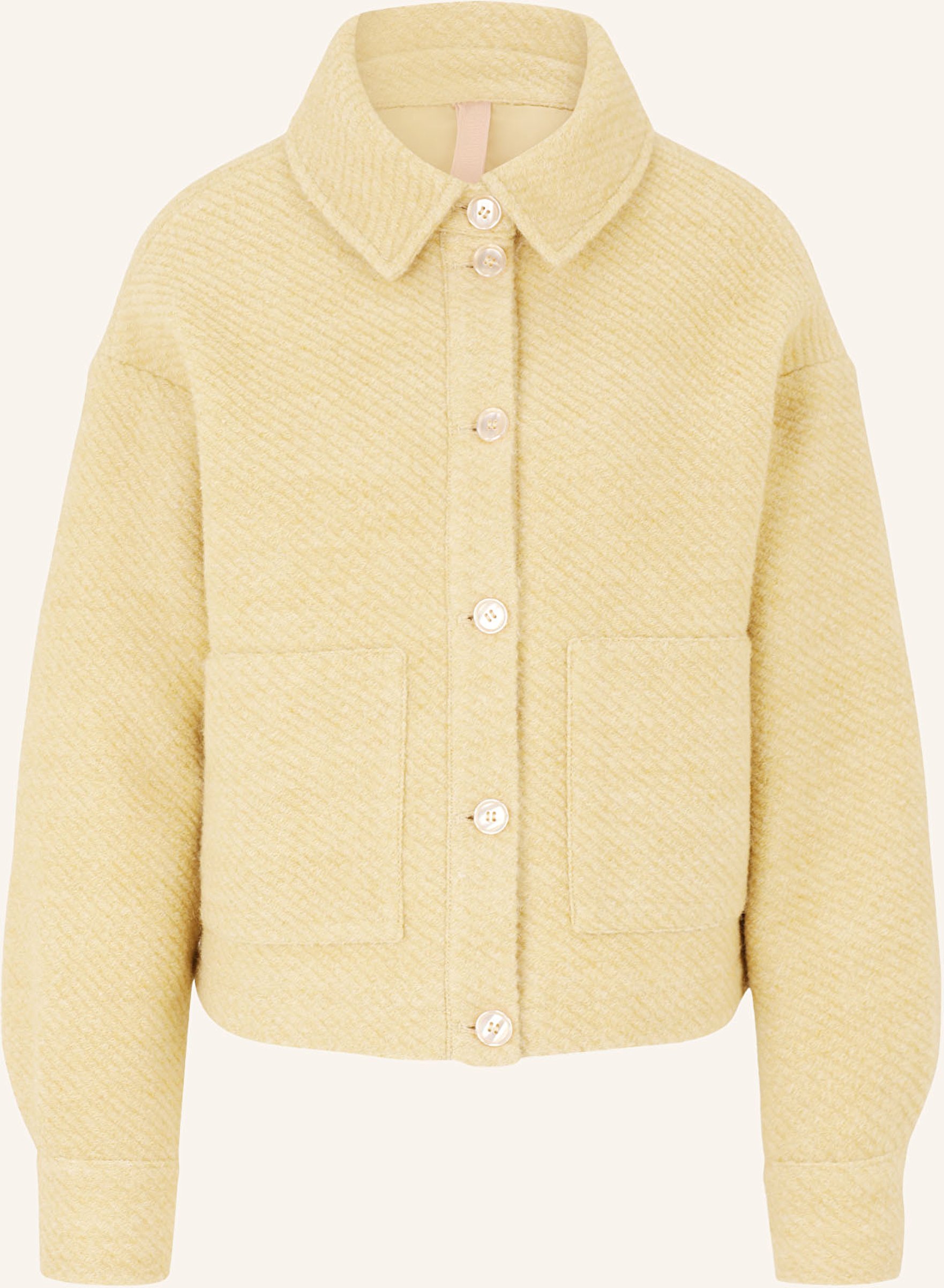 Cartoon Kastenjacke gelb