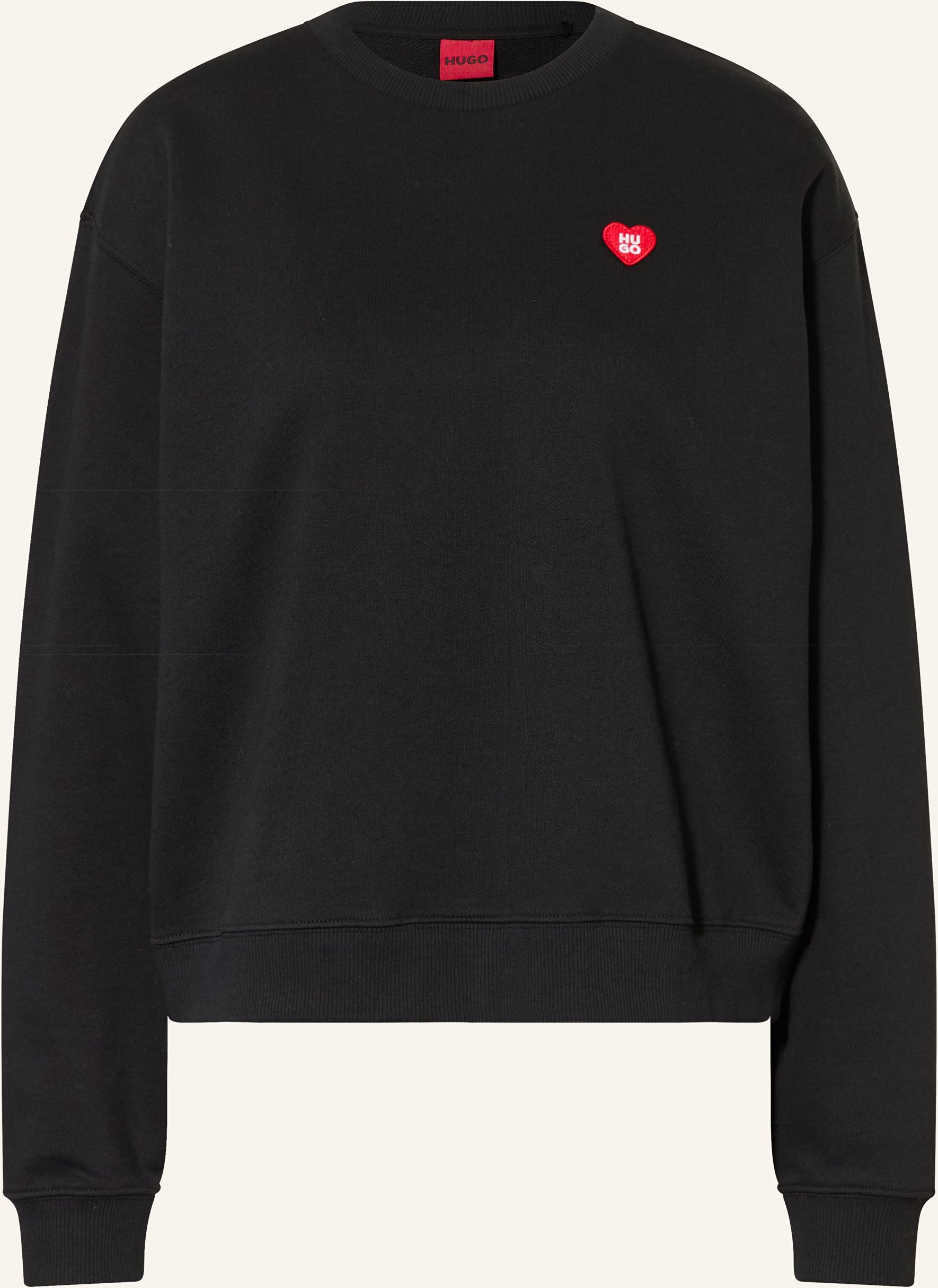 Hugo Sweatshirt Deroxina schwarz