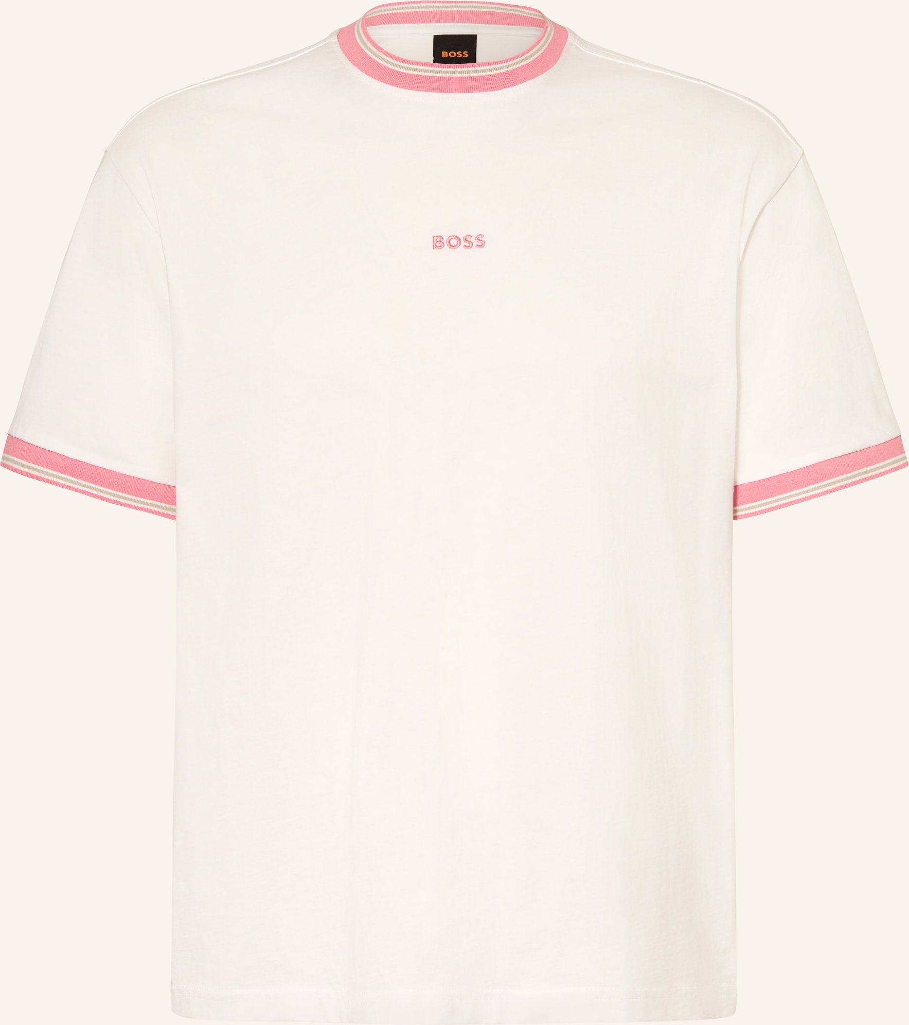 Boss T-Shirt Blocks weiss