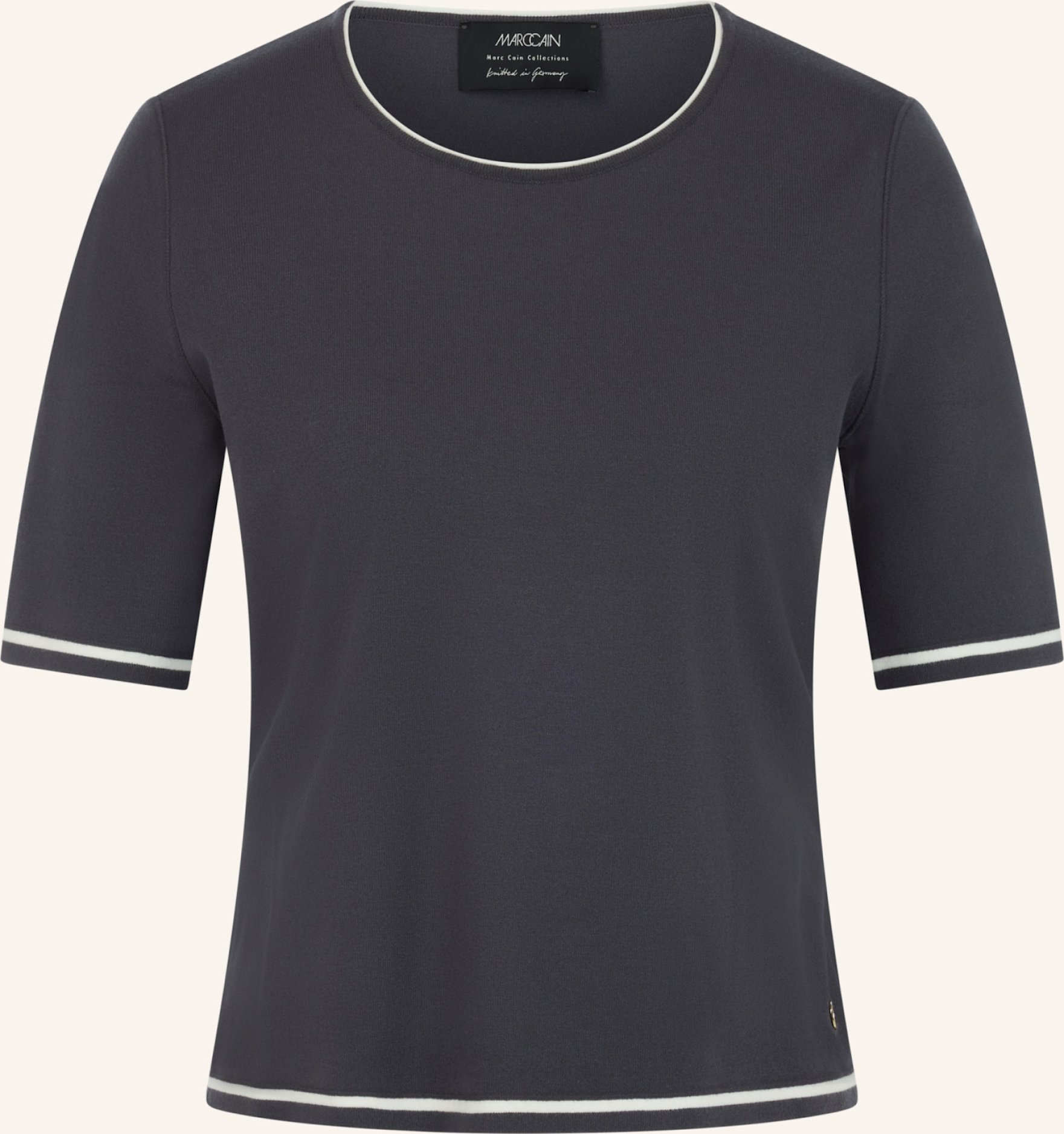 Marc Cain Strickshirt grau