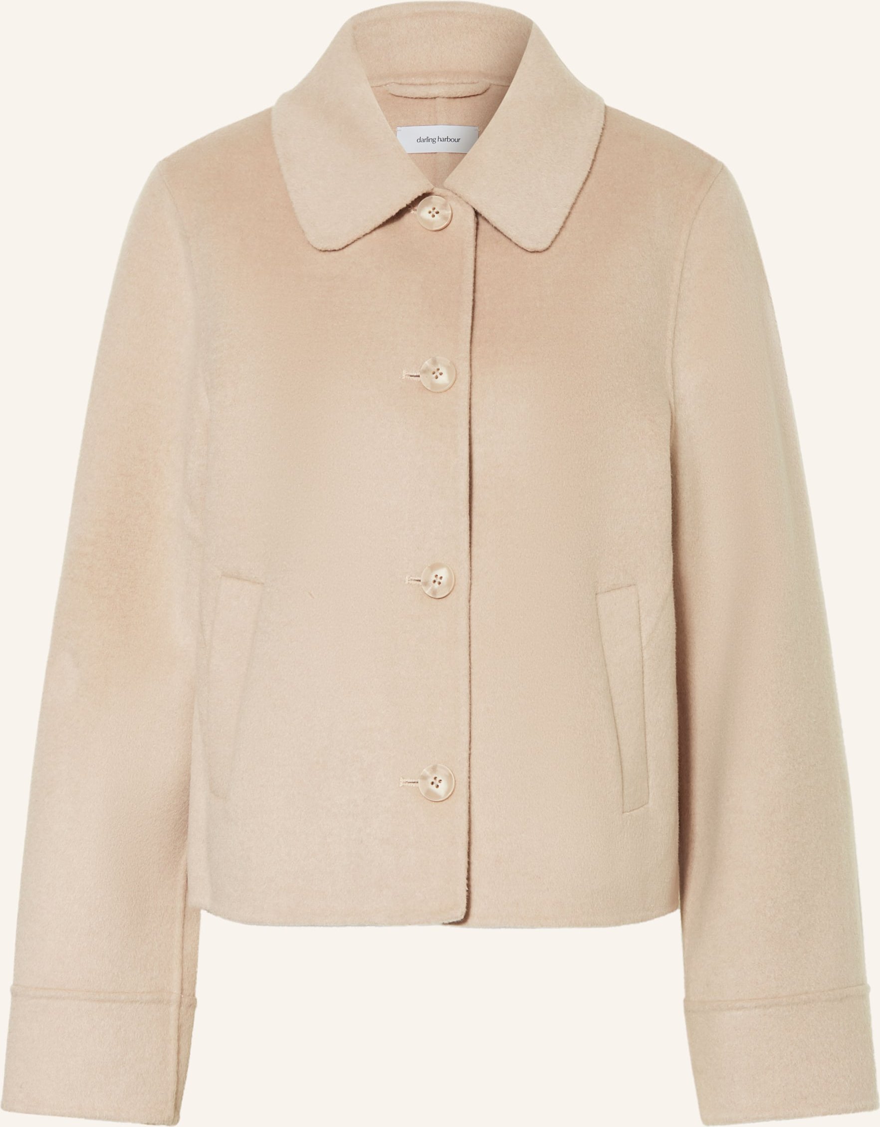 Darling Harbour Kastenjacke beige
