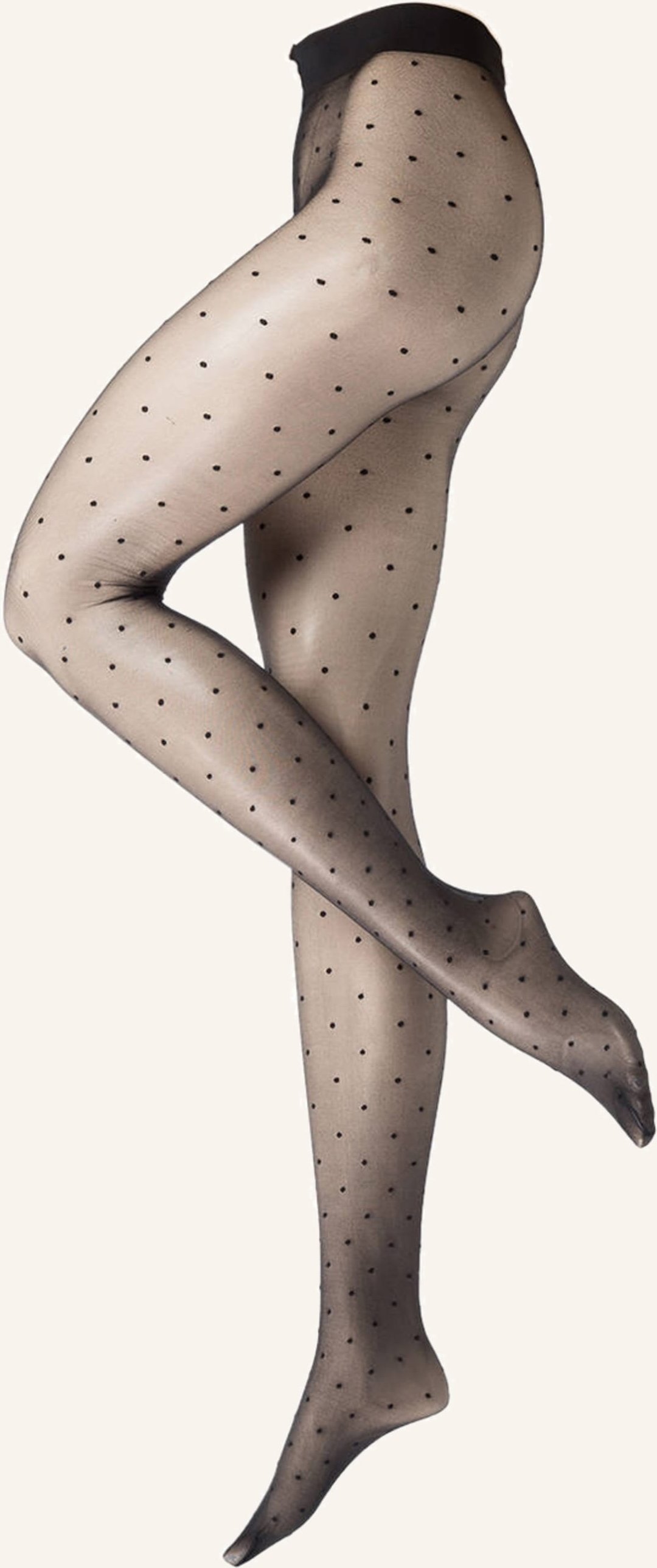 Thumbnail - Falke Feinstrumpfhose Dot Ti schwarz