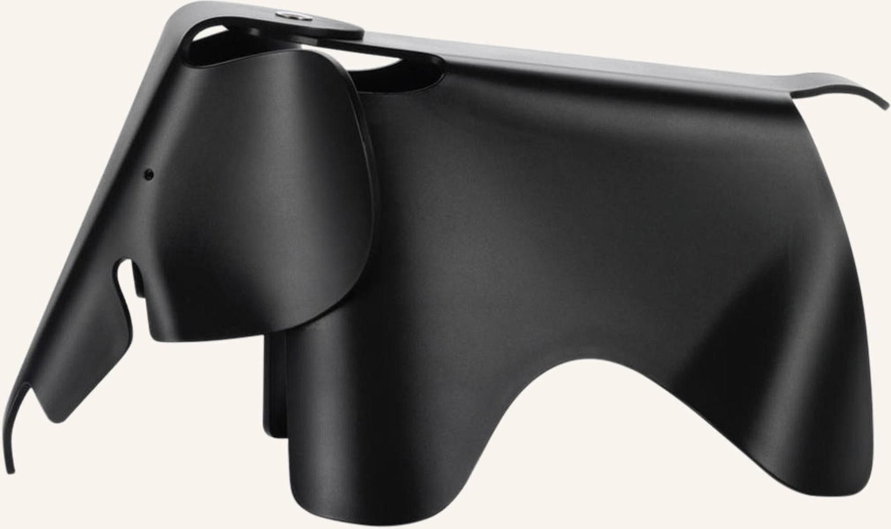 Vitra Dekofigur Eames Elephant Small schwarz